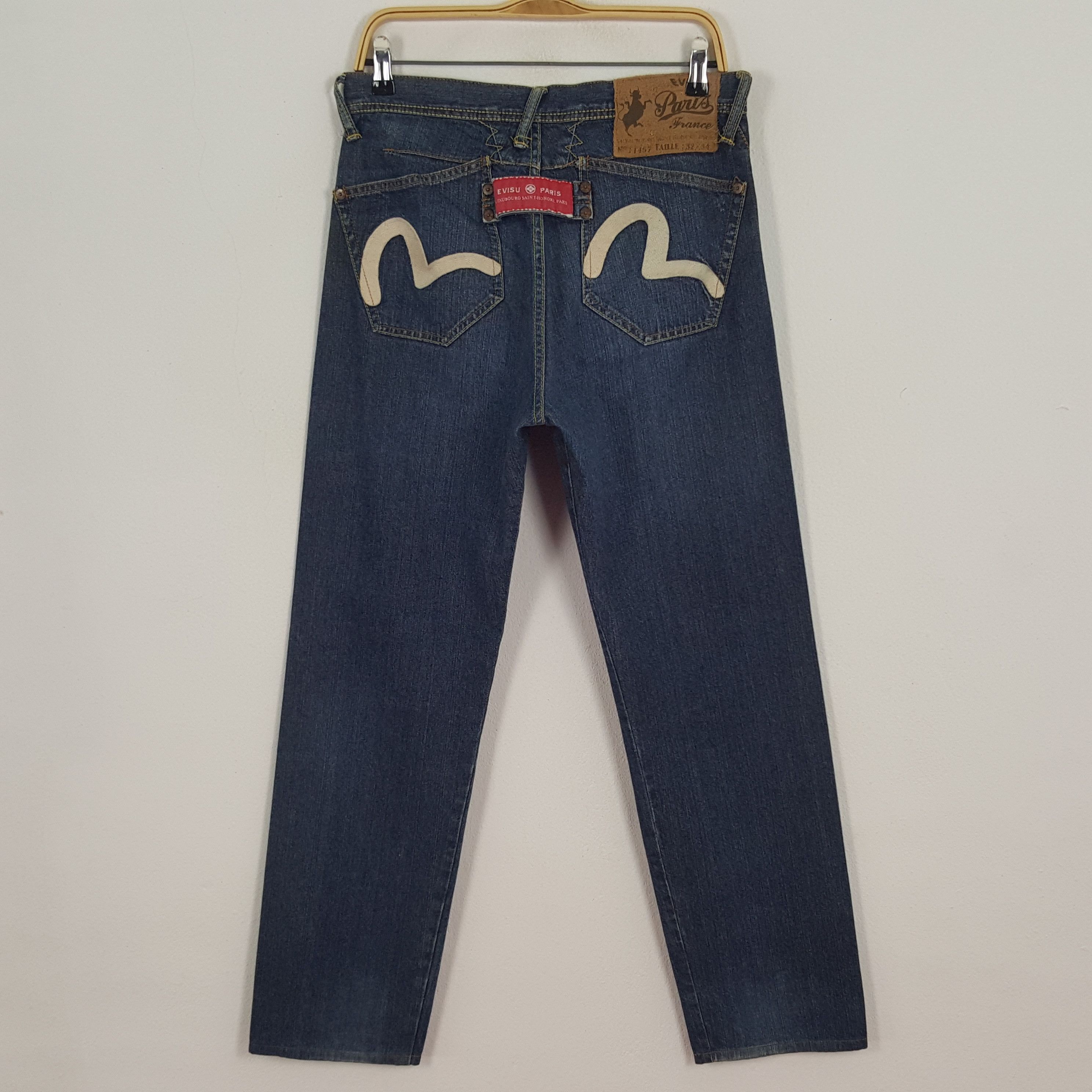 Evisu Vintage Evisu Paris Custom Daicock Denim Jeans Size US 30 / EU 46 - 4 Thumbnail