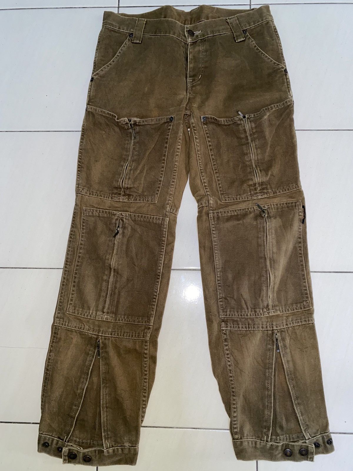 Hysteric Glamour × Vintage Military Hysteric Heavy Front Pocket Pants Size US 30 / EU 46 - 1 Thumbnail