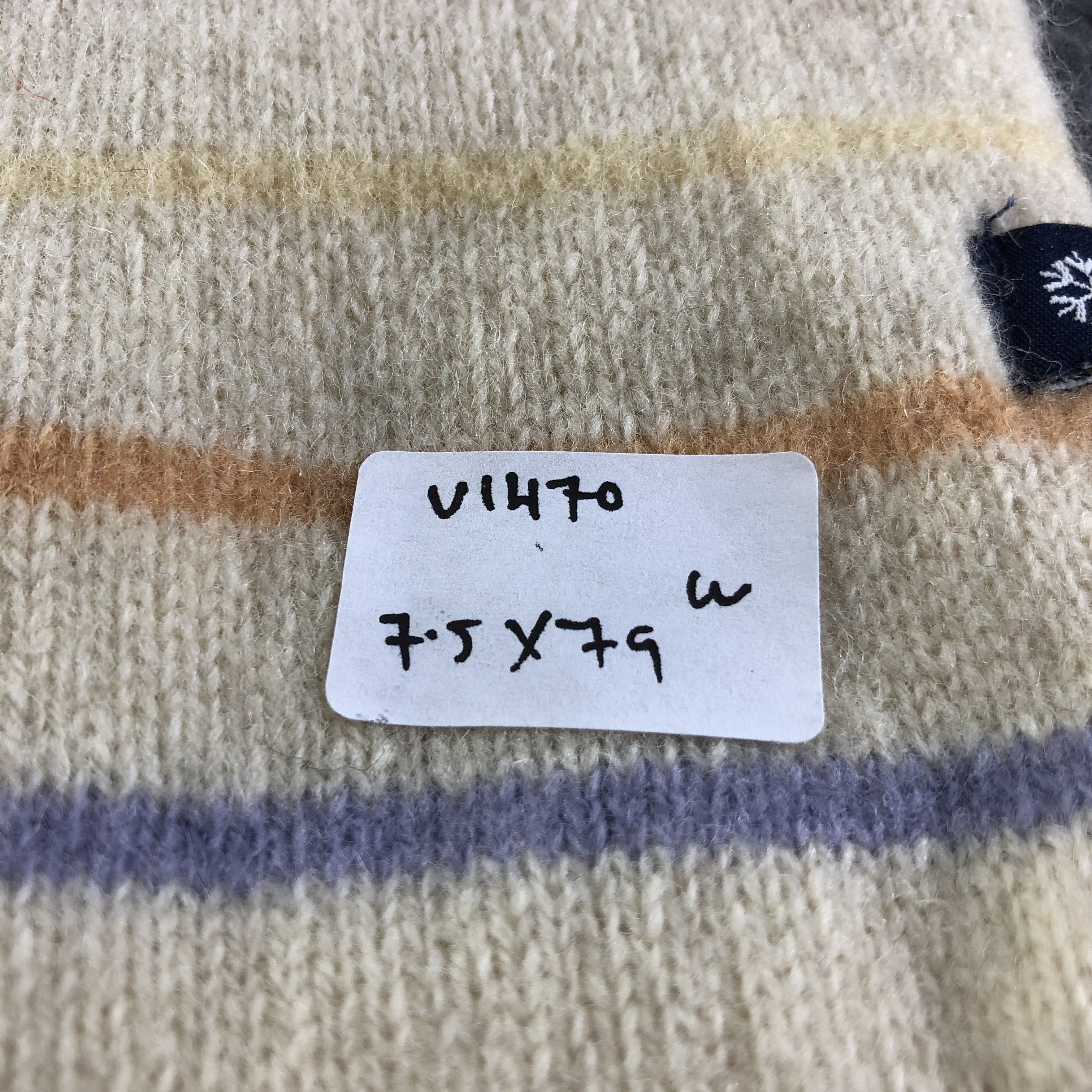 Gap GAP Multicolor Wool Scarf Muffler V1470 Size ONE SIZE - 9 Thumbnail