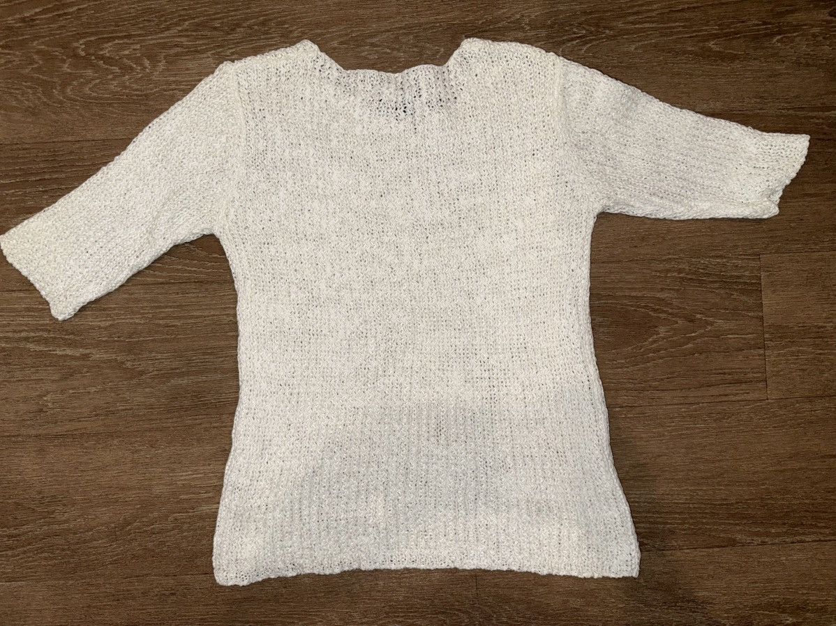 Other ***FINAL DROP***RARE 00s DKNY PETITE STRETCH KNIT SHIRT M/L Size L / US 10 / IT 46 - 10 Thumbnail