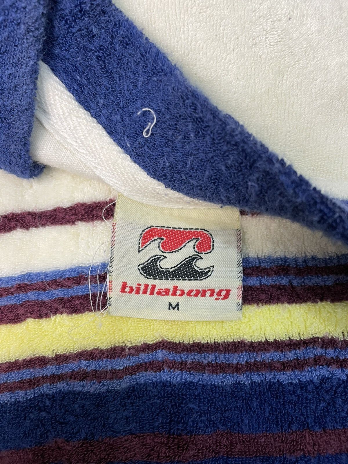 Billabong × Vintage Vintage Billabong Terry Cloth Shirt Size US M / EU 48-50 / 2 - 4 Thumbnail