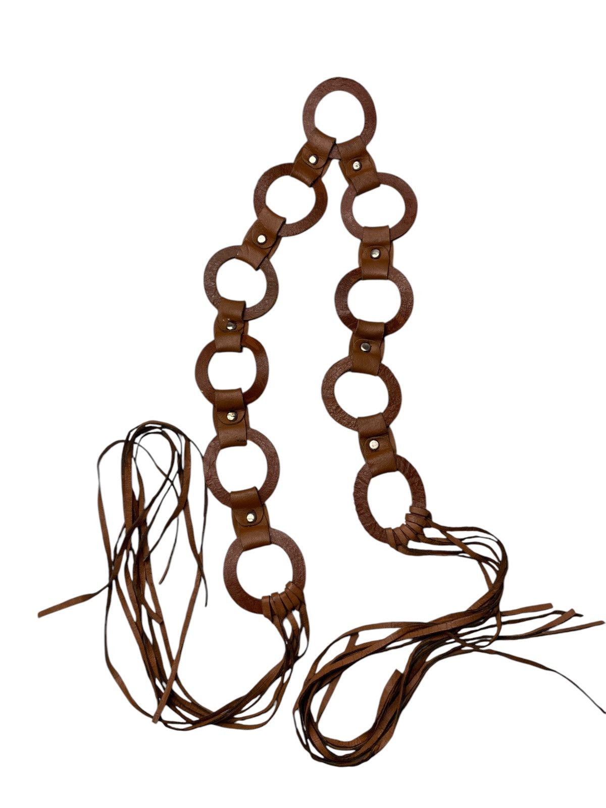 KMRii Brown Ethnic Rope Belt GOA Lgb Style Size ONE SIZE - 2 Thumbnail
