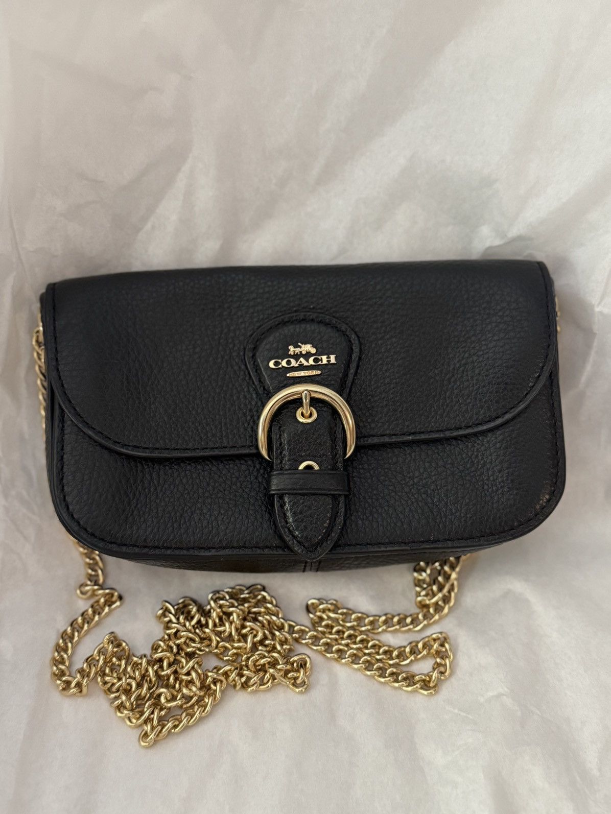 Coach COACH KLEO CROSSBODY FLAP CHAIN BAG Size ONE SIZE - 1 Thumbnail