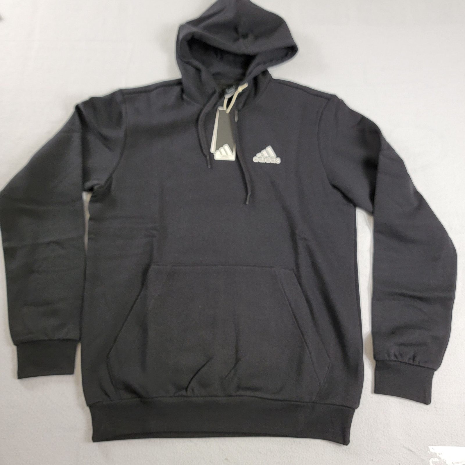 Adidas Adidas Mens Feelcozy Hoodie Black Sz M GV5294 (863-868) Size US M / EU 48-50 / 2 - 1 Thumbnail