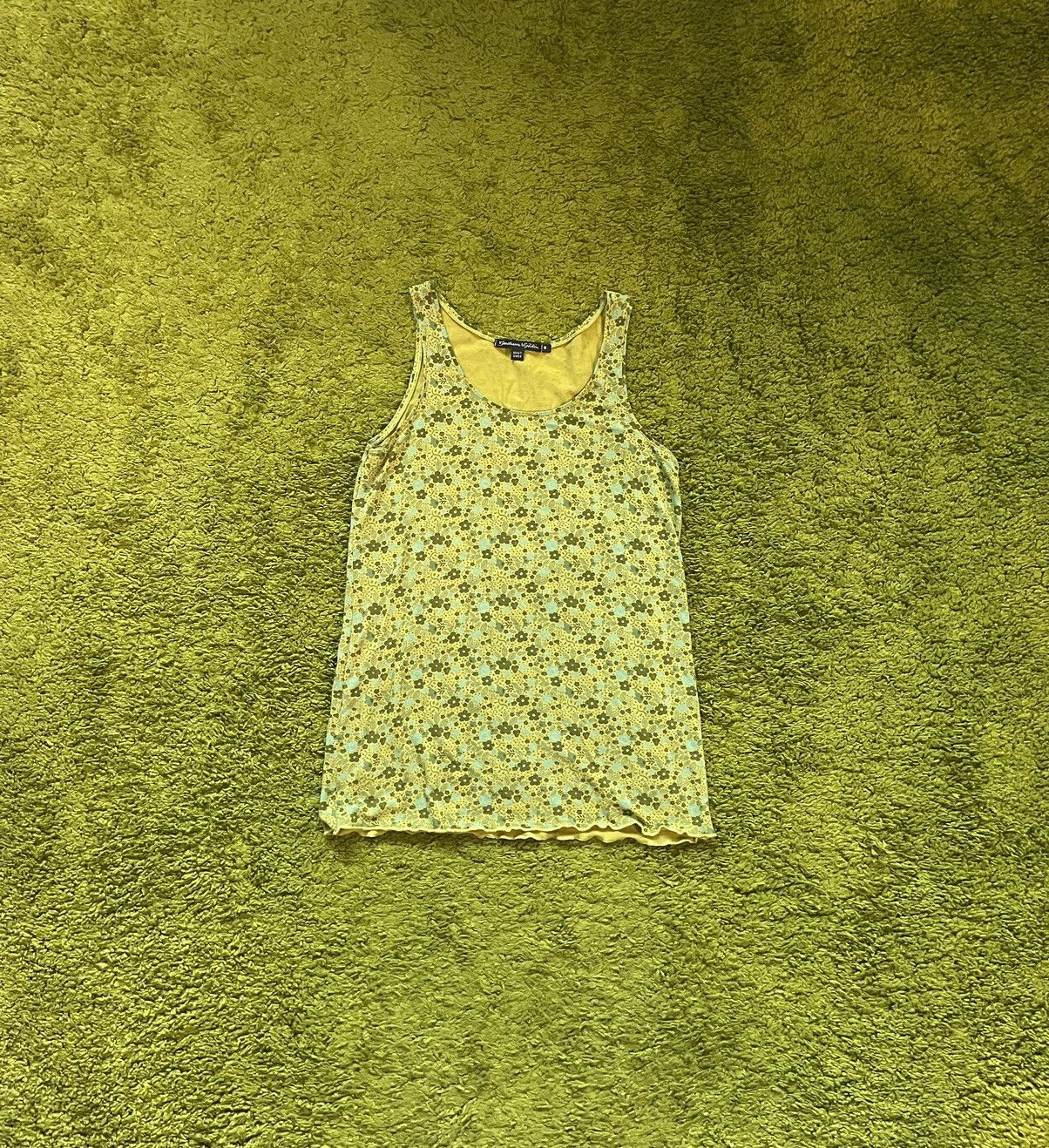 Designer × Gudrun Sjoden Gudrun Sjoden avant garde floral pattern tank top Size S / US 4 / IT 40 - 1 Thumbnail