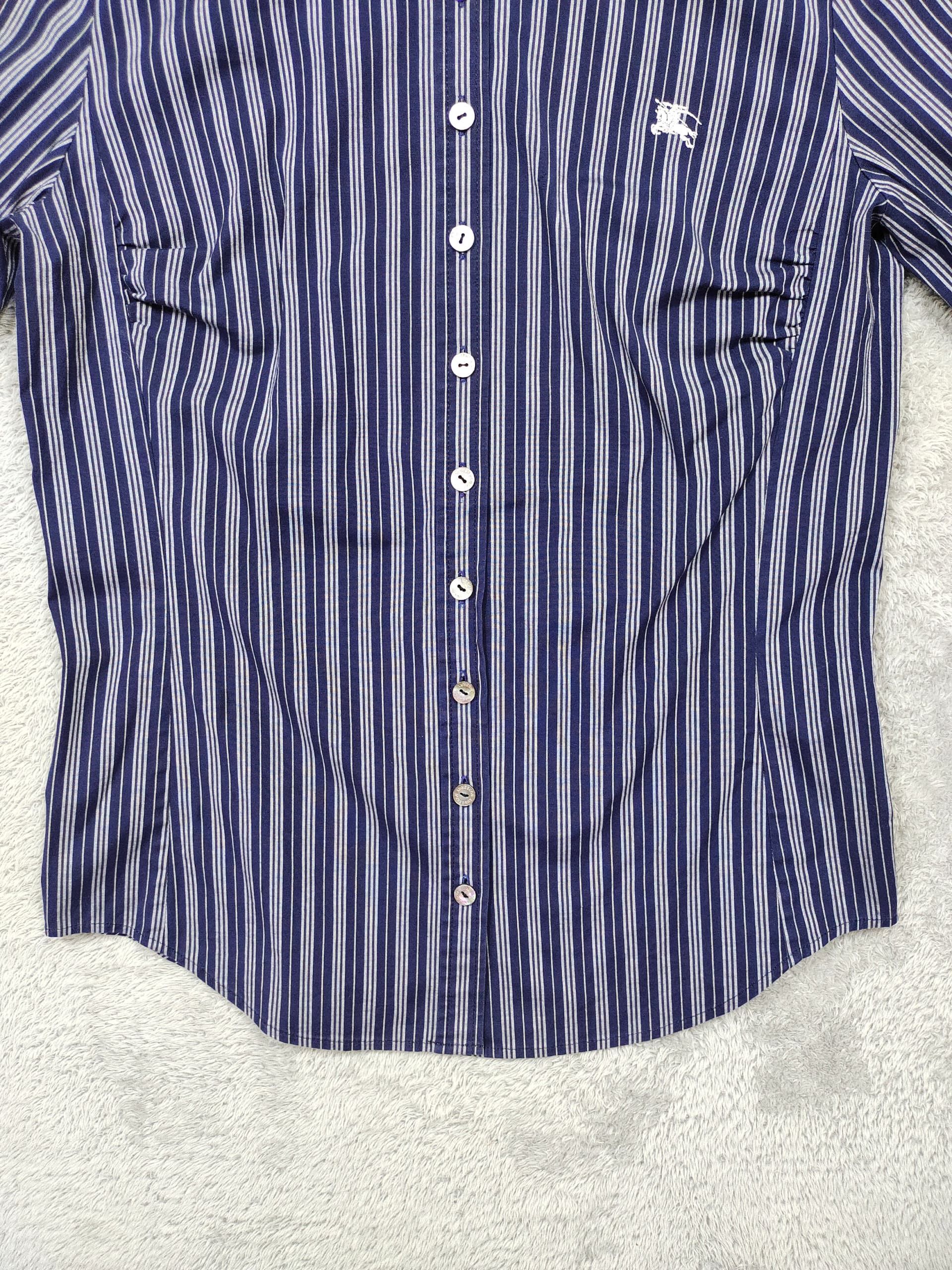 Burberry BURBERRY LONDON STRIPE LONG SLEEVE BUTTON UP SHIRT Size S / US 4 / IT 40 - 6 Thumbnail