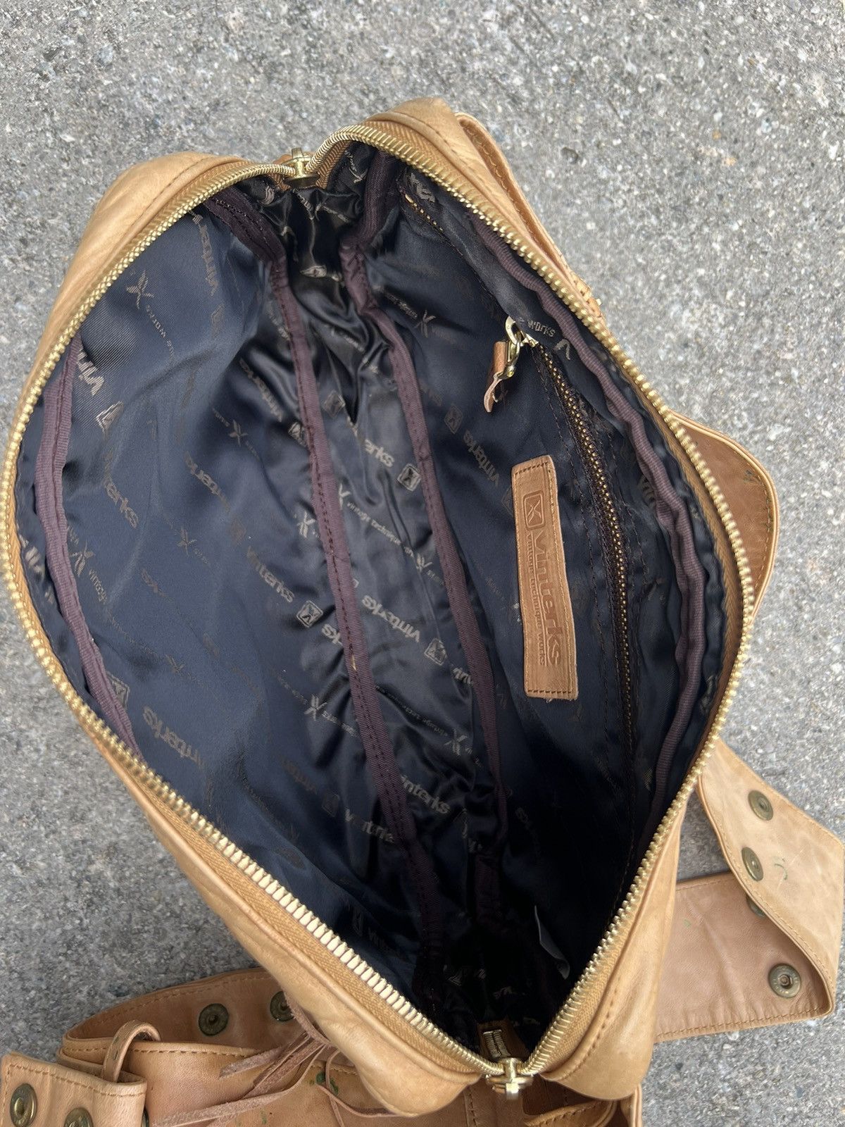 Leather Vinterks Japan Patina Leather Bag Size ONE SIZE - 17 Thumbnail
