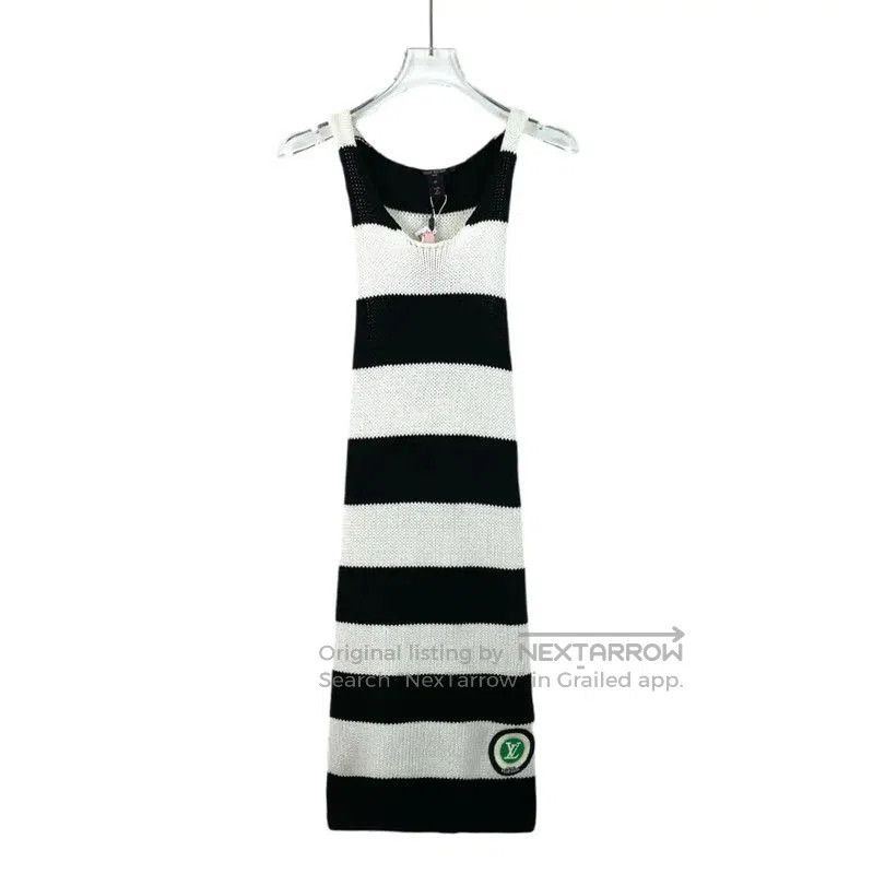 Louis Vuitton Louis Vuitton Striped Cotton Dress for Women . Size M / US 6-8 / IT 42-44 - 1 Thumbnail