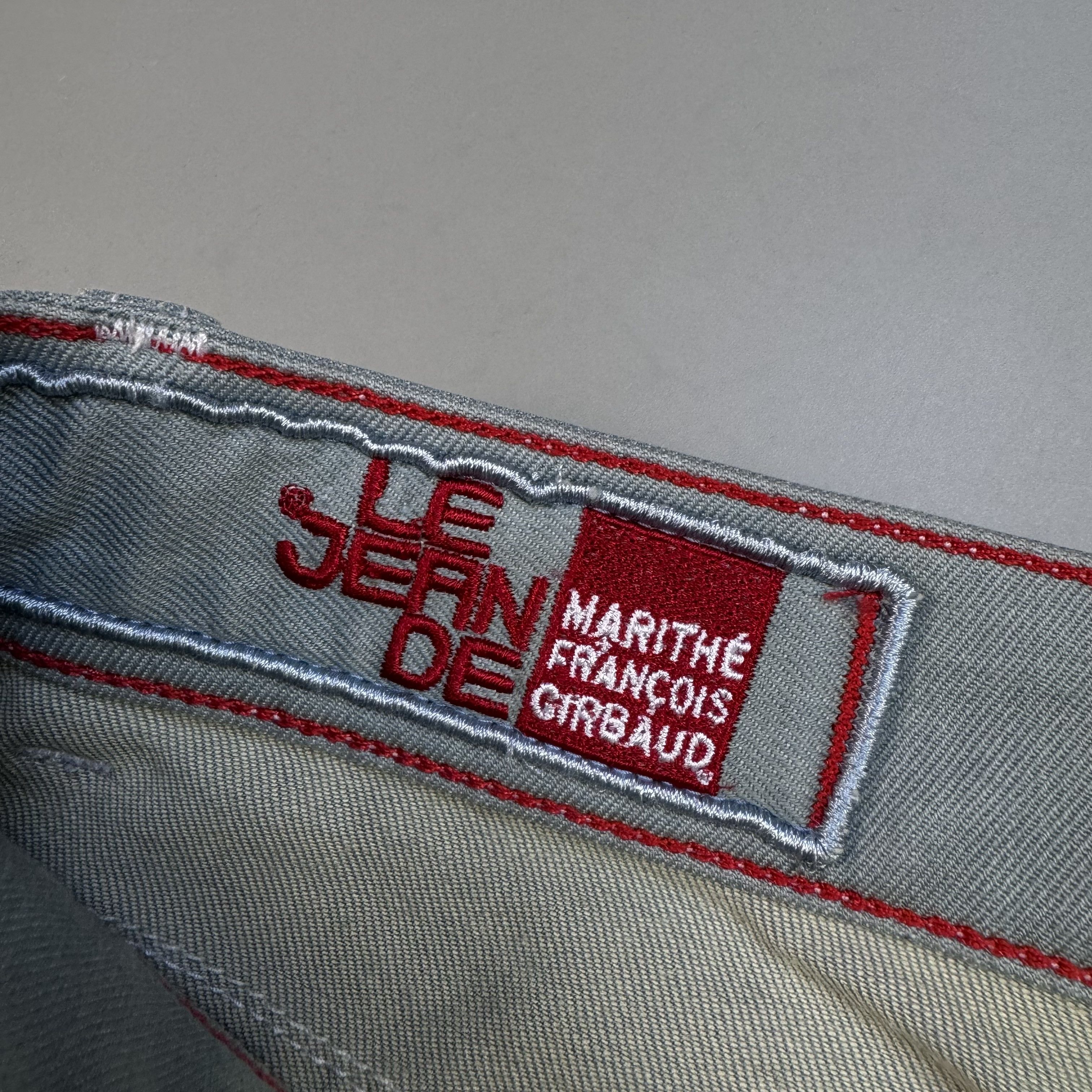 Marithe + Francois Girbaud MARITHE FRANCOIS GIRBAUD X BRACKET WASH JEANS DENIM PANT Size 32" / US 10 / IT 46 - 2 Thumbnail