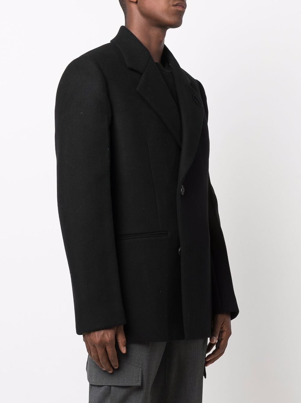 Off-White TAILORING Suit Double-Breasted Blazer + Pants Wool Set up Size 46L - 19 Thumbnail