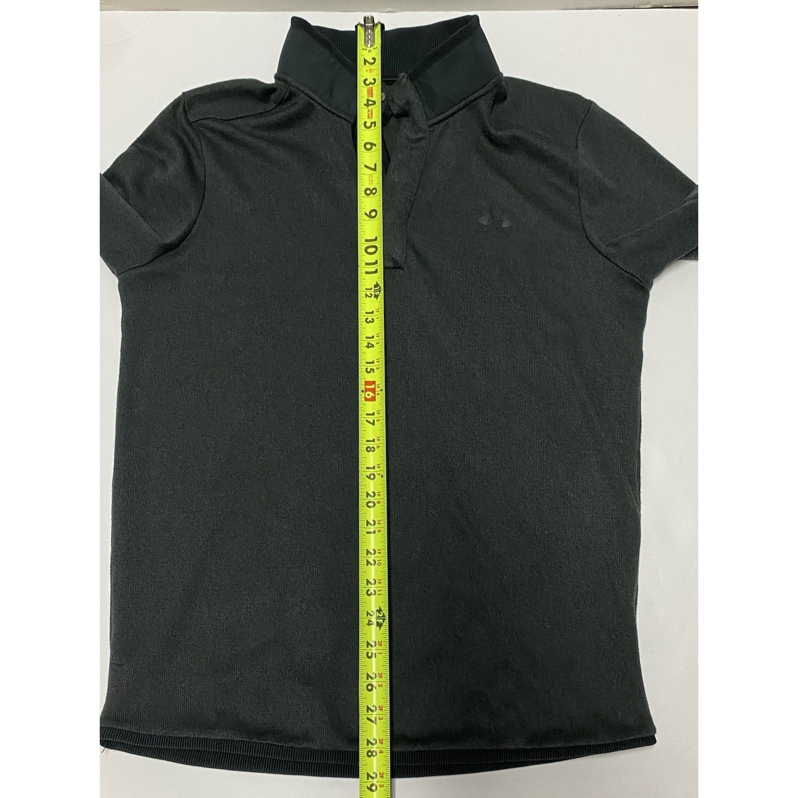 Under Armour UA Size M Loose Fit 1/4 Button Sweater Golf Gray Coldgear Size US M / EU 48-50 / 2 - 6 Thumbnail