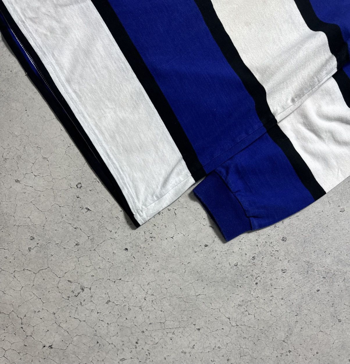 Vintage Cotton Oxford Bath 1994/1995 Rugby Sweatshirt Jersey Striped Size US XXL / EU 58 / 5 - 2 Thumbnail