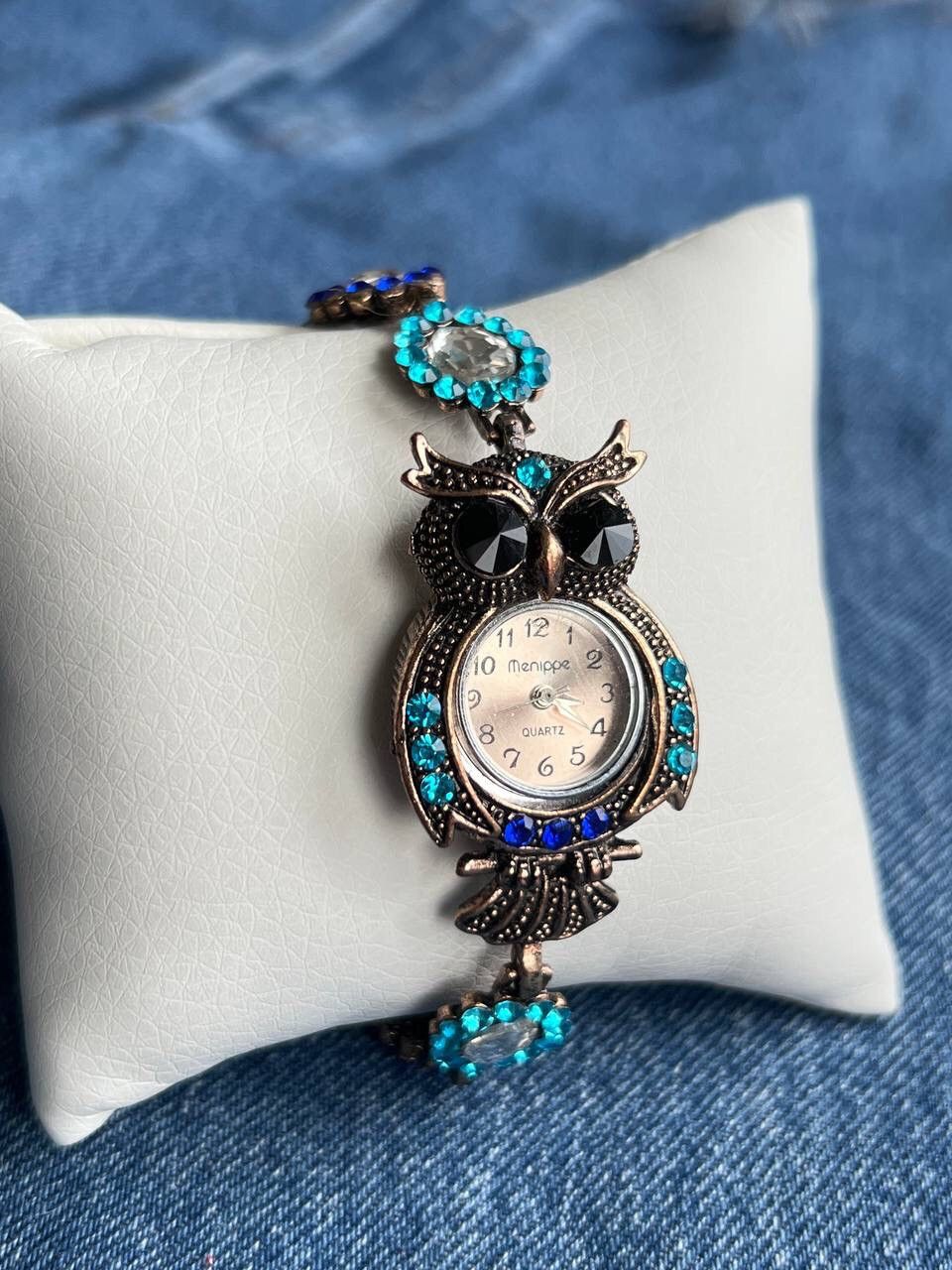 Japanese Brand × Vintage Vintage 🦉 Owl Japanese style futuristic Steel Watch Size ONE SIZE - 3 Thumbnail