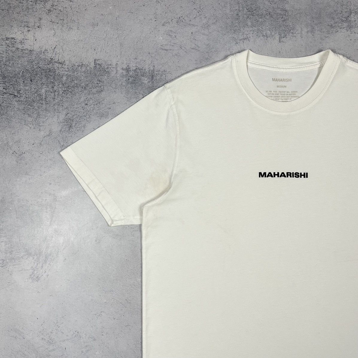 Maharishi Maharishi Embroidered Big Logo T Shirt Size US M / EU 48-50 / 2 - 9 Thumbnail