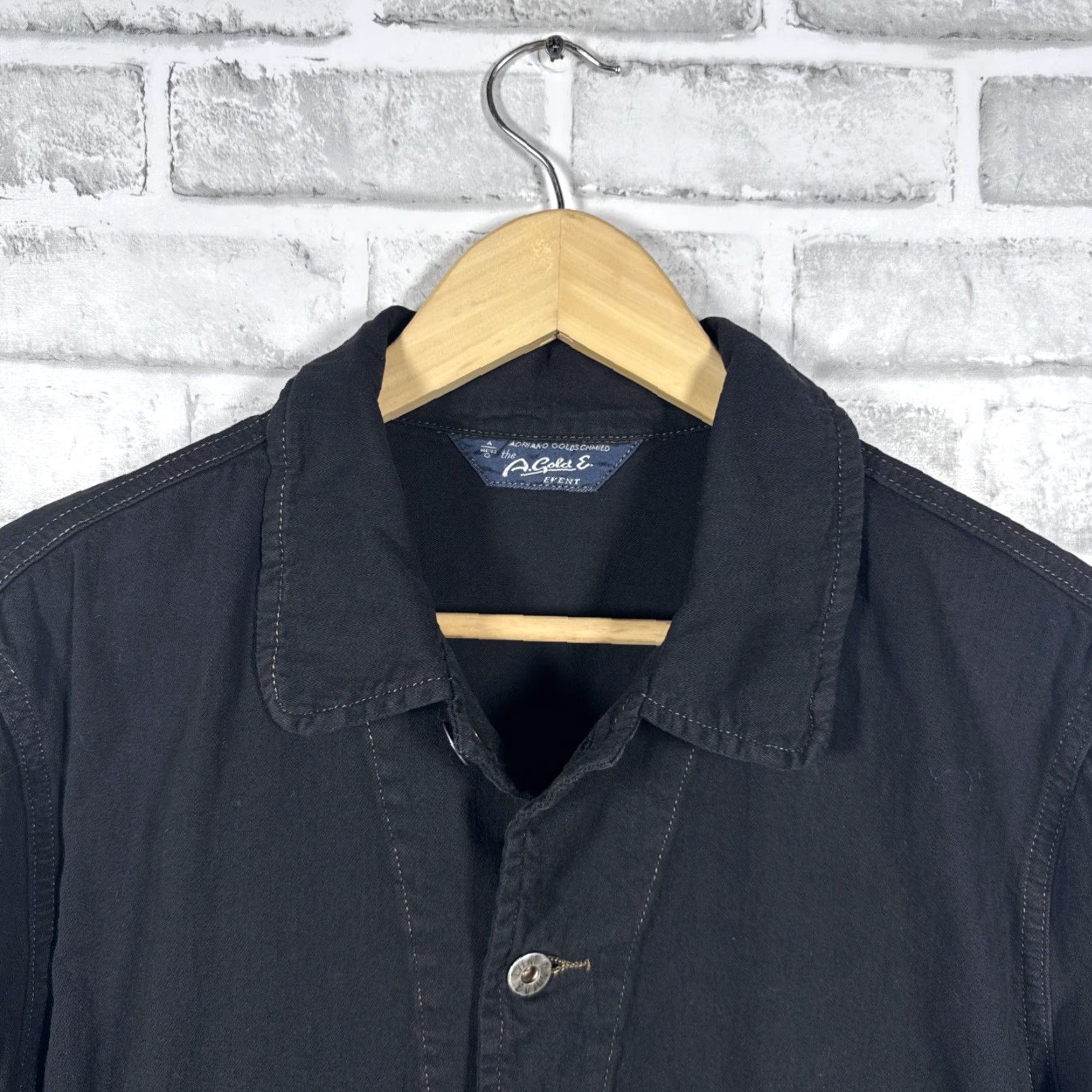 Denime Adriano Goldschmied Lightweight Denim Jacket Womens Size L Size L / US 10 / IT 46 - 2 Thumbnail