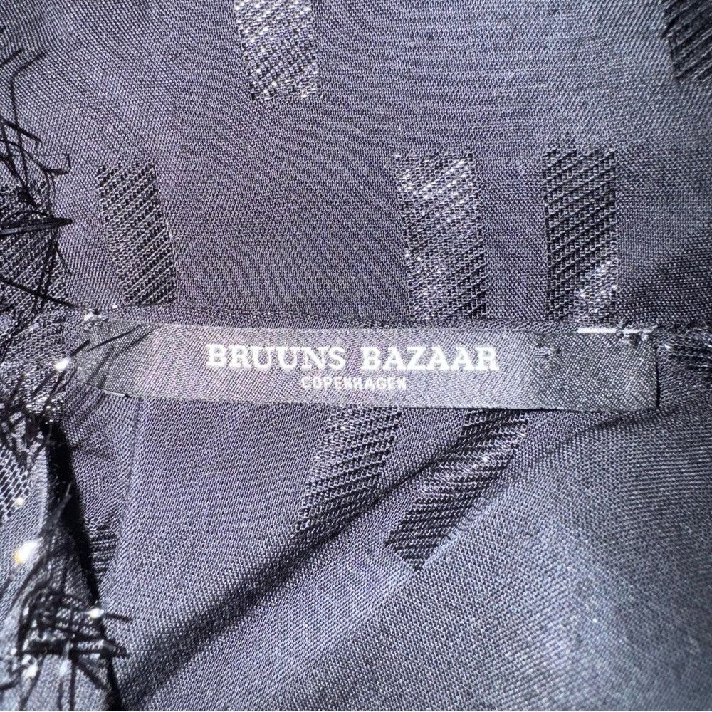 Bruuns Bazaar Bruuns Bazaar Copenhagen Black High Neck Blouse Size 36 US Size S / US 4 / IT 40 - 7 Thumbnail