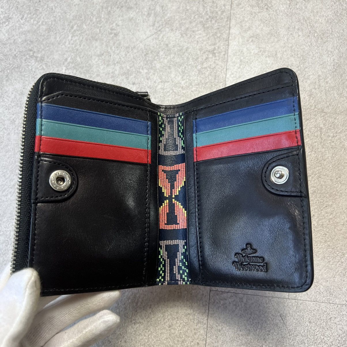 Vivienne westwood BRANDED Skull Orb Wallet