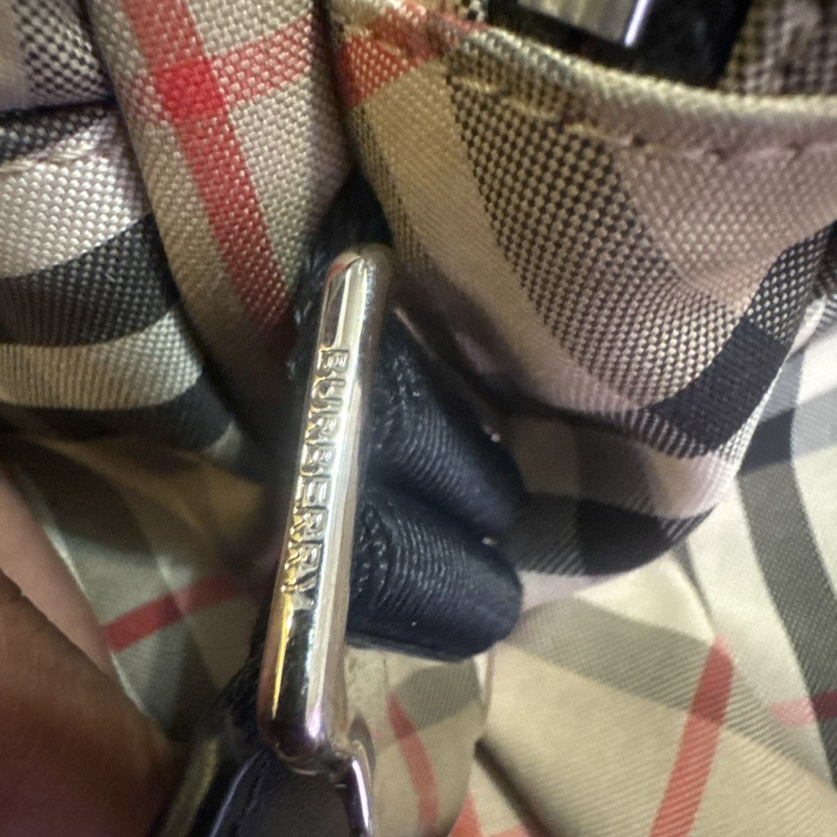 Burberry Authentic Burberry London England Vintage Check Belt Bag Size ONE SIZE - 4 Thumbnail