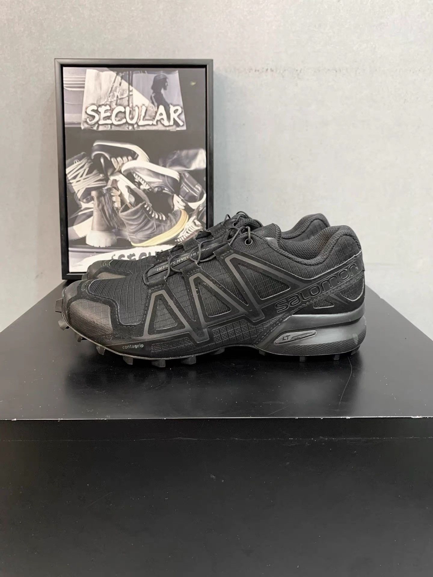 Boris Bidjan Saberi BORIS BIDJAN SABERI × SALOMON Outdoor Shoes K34 Size US 6 / IT 36 - 1 Thumbnail