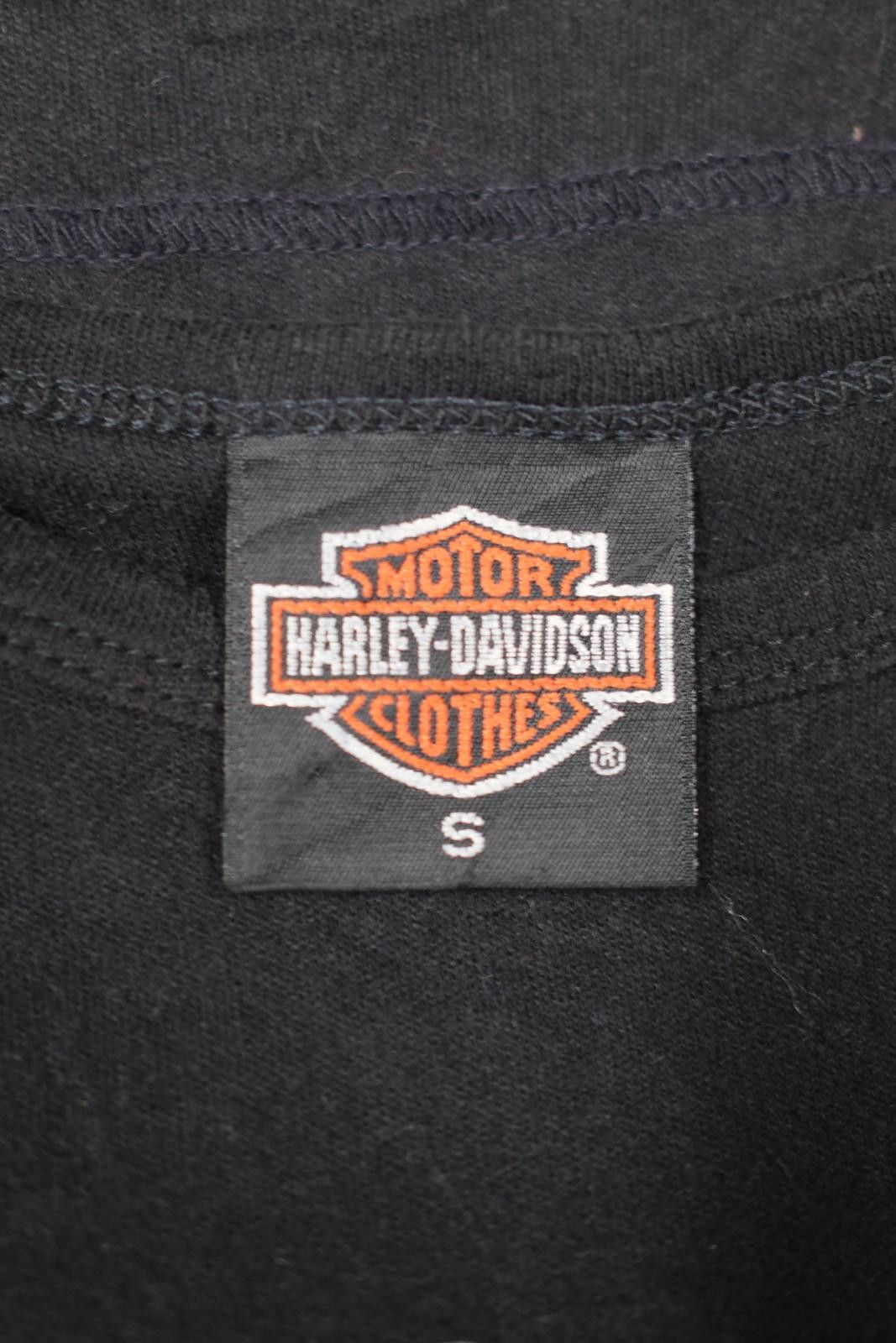 Harley Davidson 00's Harley Davidson Tattooed On My Heart T-Shirt Size S / US 4 / IT 40 - 5 Thumbnail