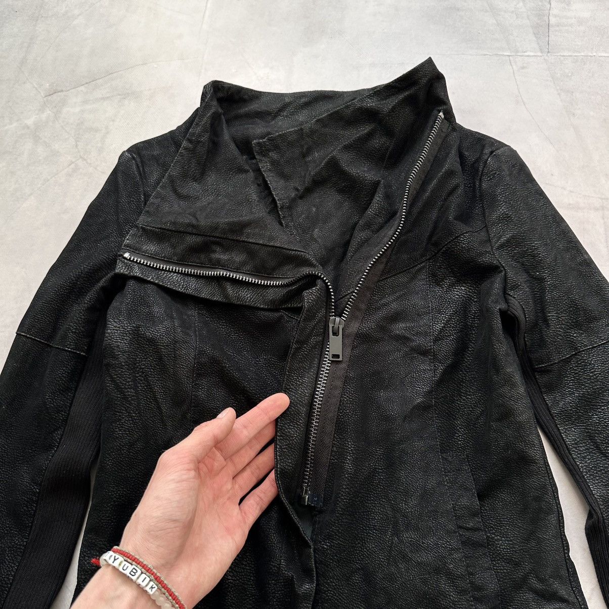 Hysteric Glamour × Undercover Gothic Biker Jacket Side Zip Punk Demeulemeester Vibe Size S / US 4 / IT 40 - 5 Thumbnail