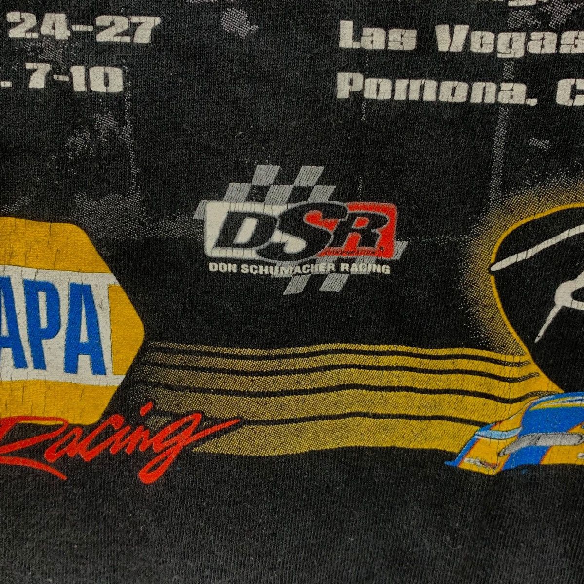 Vintage NAPA RACING DSR Don Schumacher Ron Capp Tee Shirt Top Nascar Size US XL / EU 56 / 4 - 5 Thumbnail