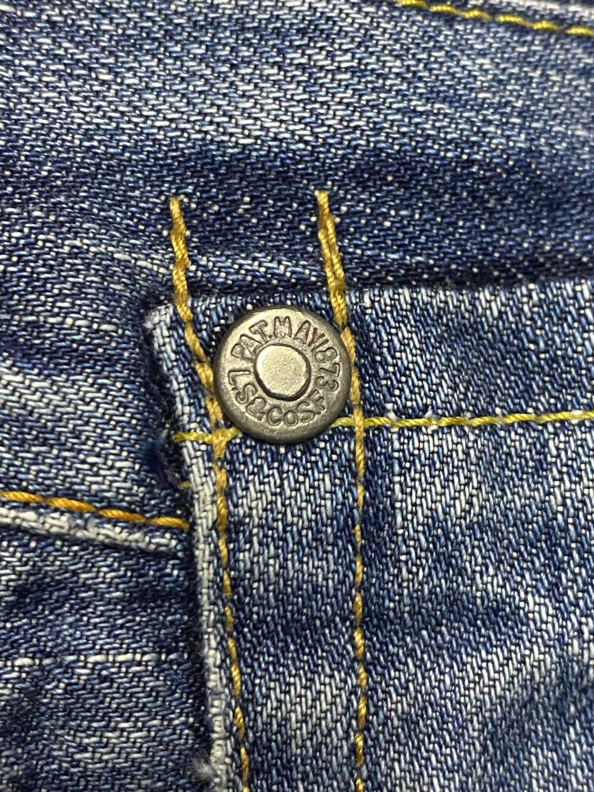 Levi's Vintage Levis Faded Wash Distressed Staright Jeans Size US 31 - 10 Thumbnail