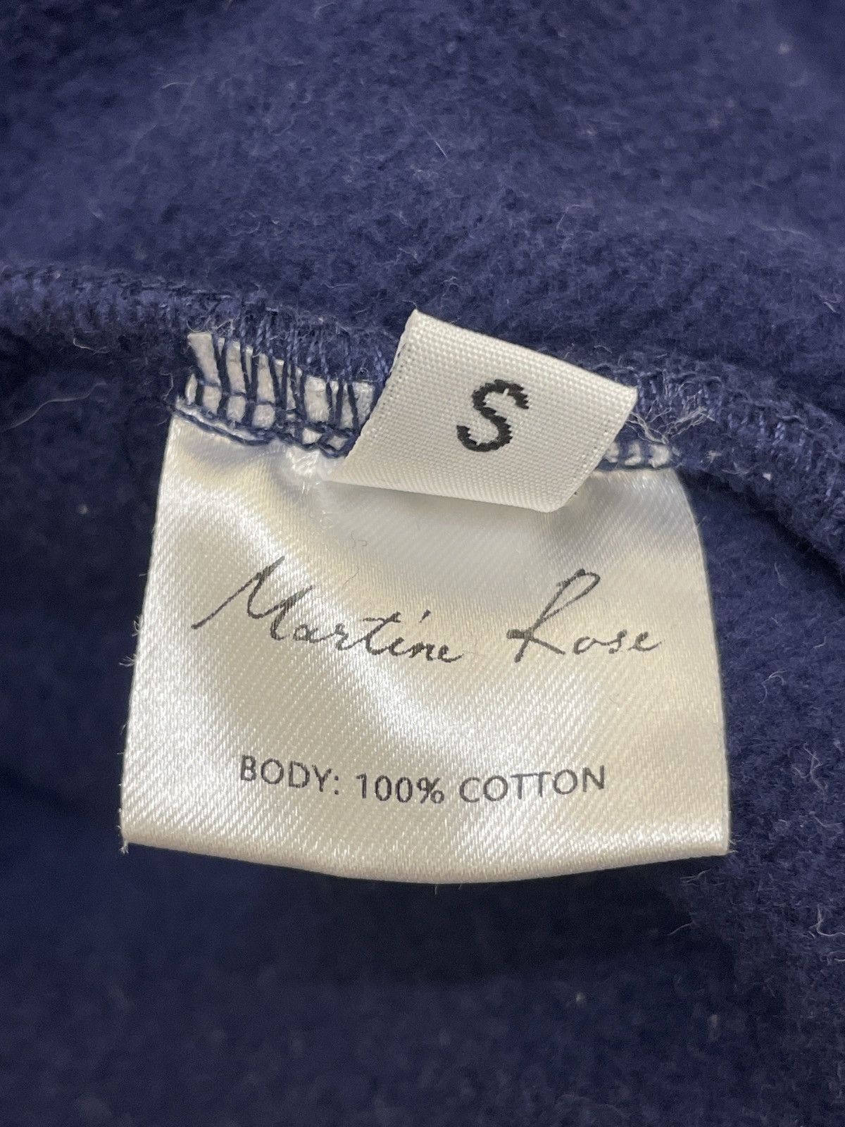 Martine Rose Martine rose twisted logo hoodie Size US S / EU 44-46 / 1 - 10 Thumbnail