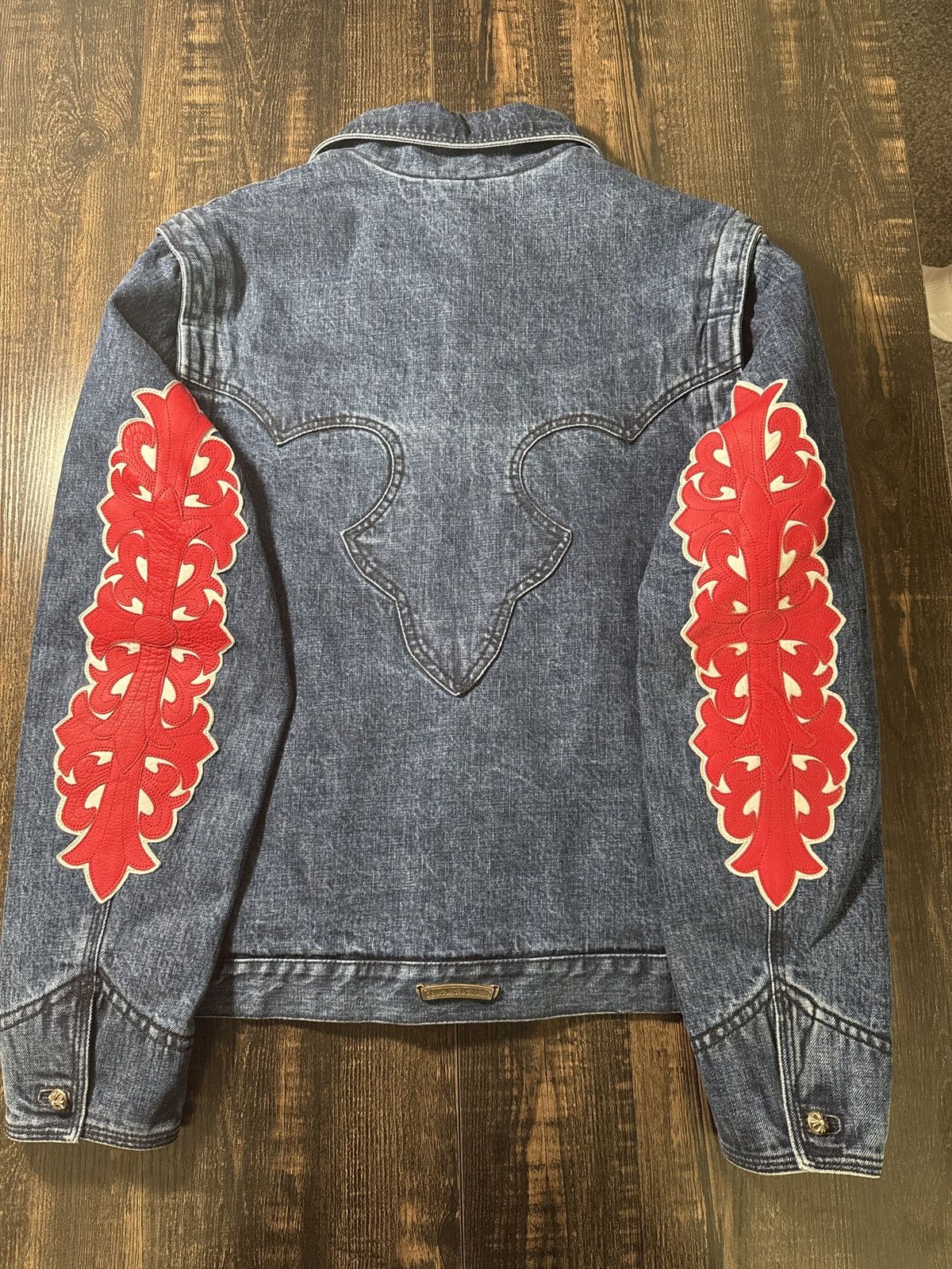Chrome Hearts Chrome Hearts Denim Jacket Size US XL / EU 56 / 4 - 8 Thumbnail