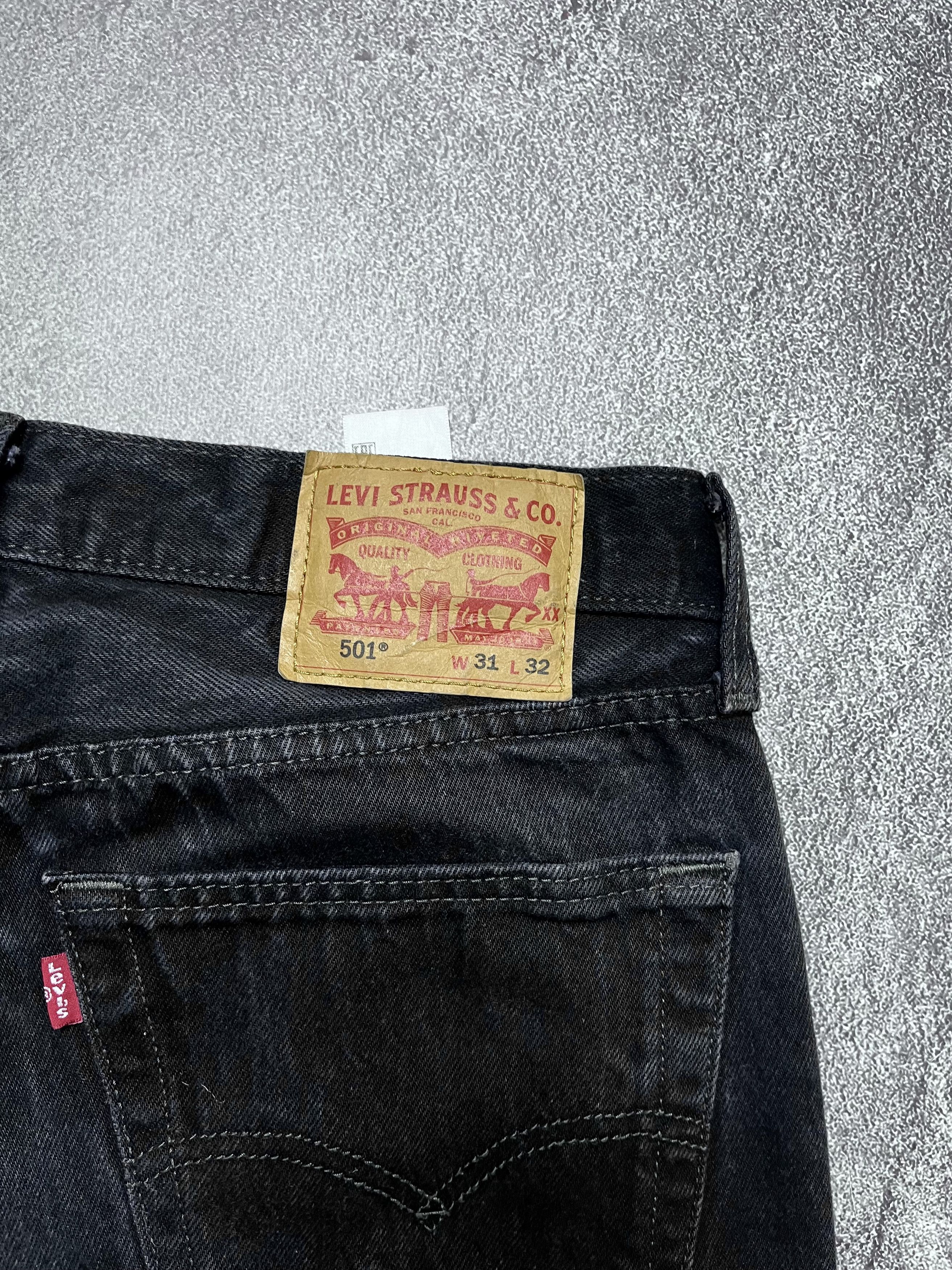 Levi's Vintage Bootcut Flared Jeans Levi’s Big Logo Mens 31/32 Size US 31 - 5 Thumbnail
