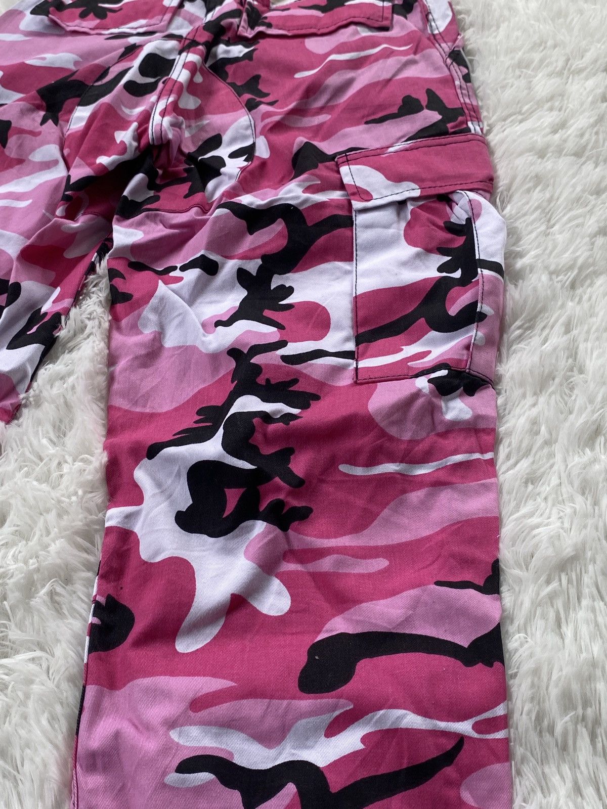 Rothco Vintage ROTHCO BDU Pink Camouflage Cargo Pants Size US 26 / EU 42 - 12 Thumbnail