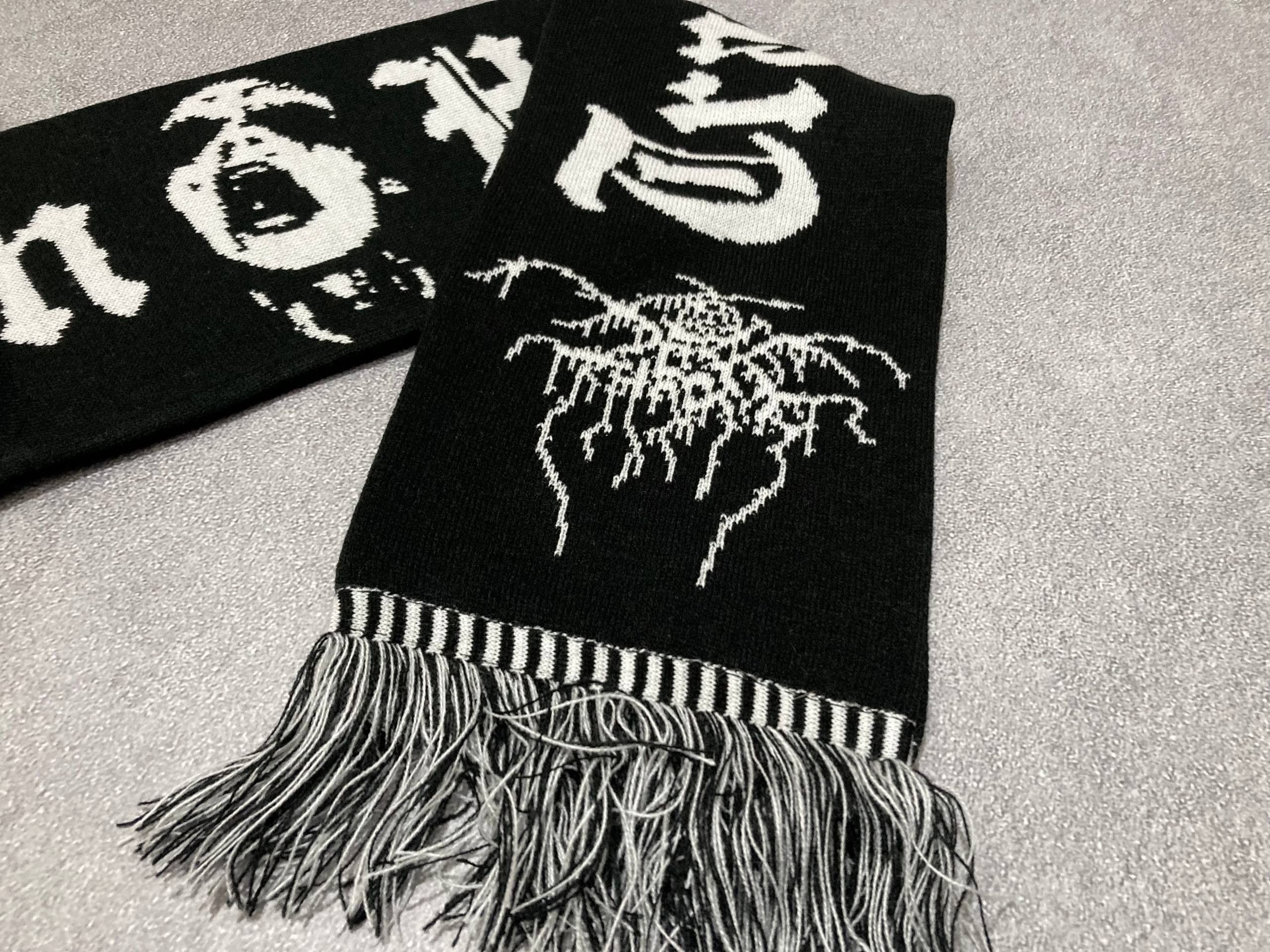 Band Tees Scarf Darkthrone - Transilvanian Hunger black metal Size ONE SIZE - 4 Thumbnail