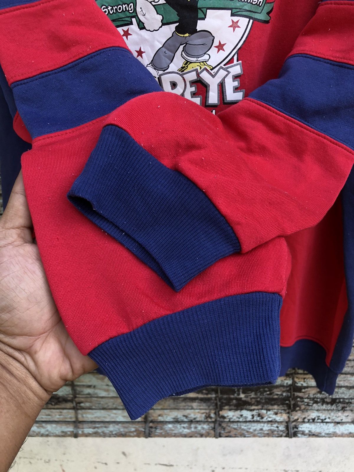 Vintage Vintage 90s Popeye X Gianni Valentino Crewneck Sweatshirt Size US XL / EU 56 / 4 - 11 Thumbnail