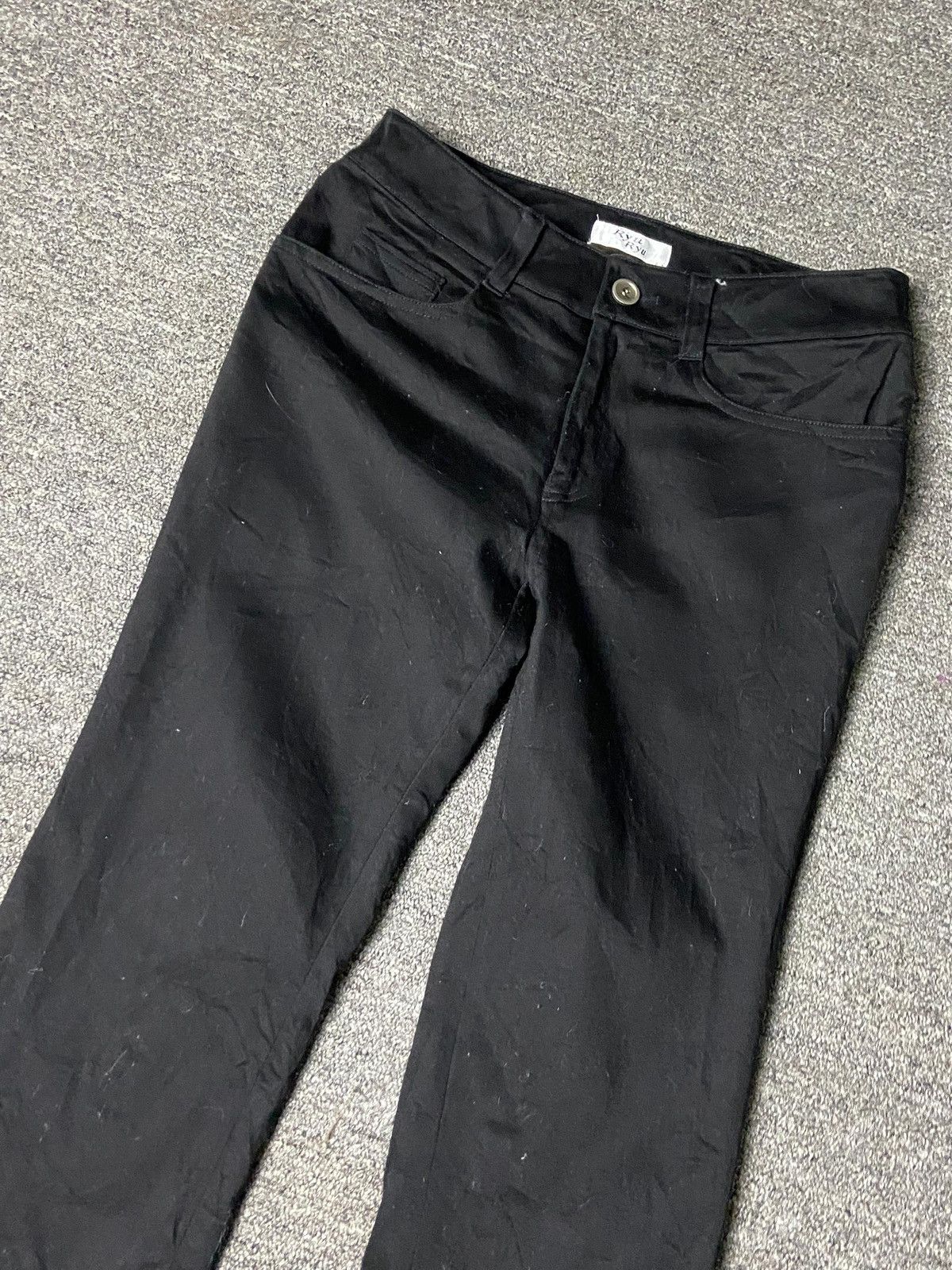 Japanese Brand Ryu Ryu Japanese Brand Punk Back Lace Up Pants (161) Size US 28 / EU 44 - 9 Thumbnail