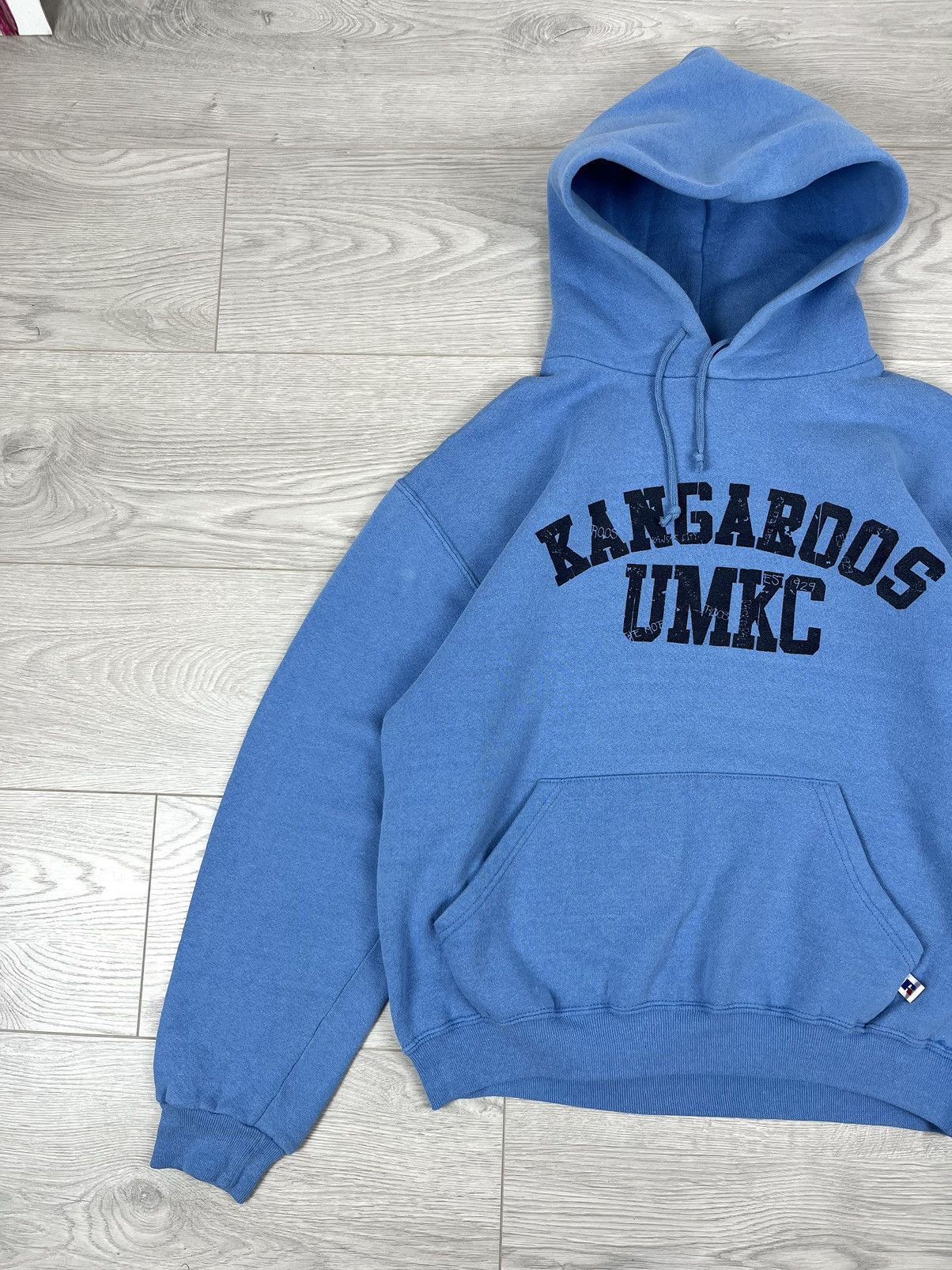 Russell Athletic × Vintage Russel Athletic Vintage Boxy College Hoodie Size US M / EU 48-50 / 2 - 3 Thumbnail