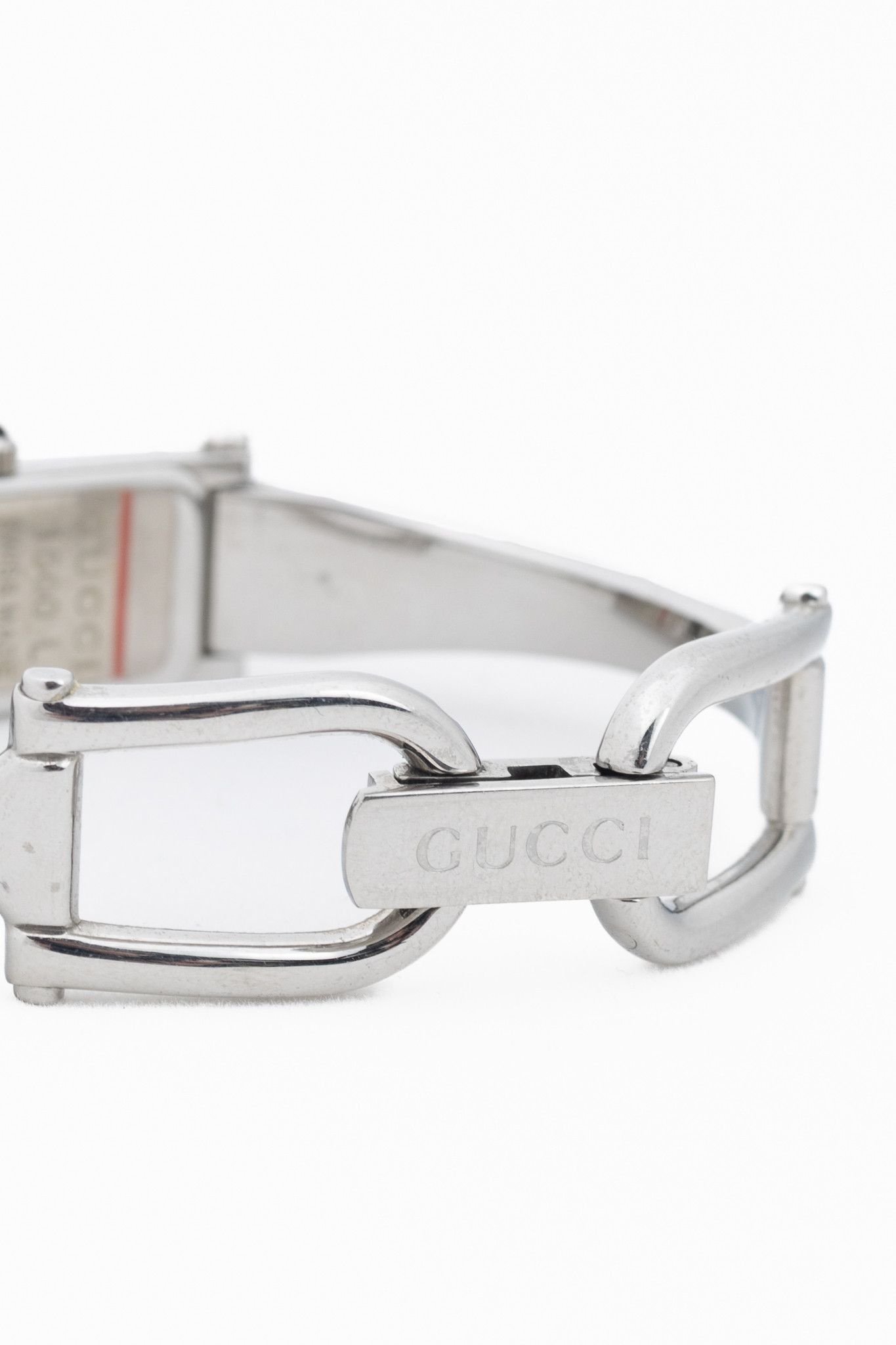 Gucci Gucci 1500L Stainless Steel Rectangle-Face Bangle Watch Size ONE SIZE - 5 Thumbnail