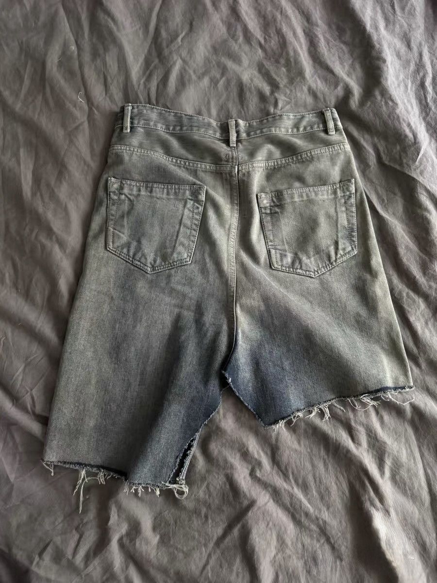 Rick Owens Drkshdw Rick Owens DRKSHDW SS19 Runway SISYSKIRT Denim Skirt Size US 26 / EU 42 - 2 Thumbnail
