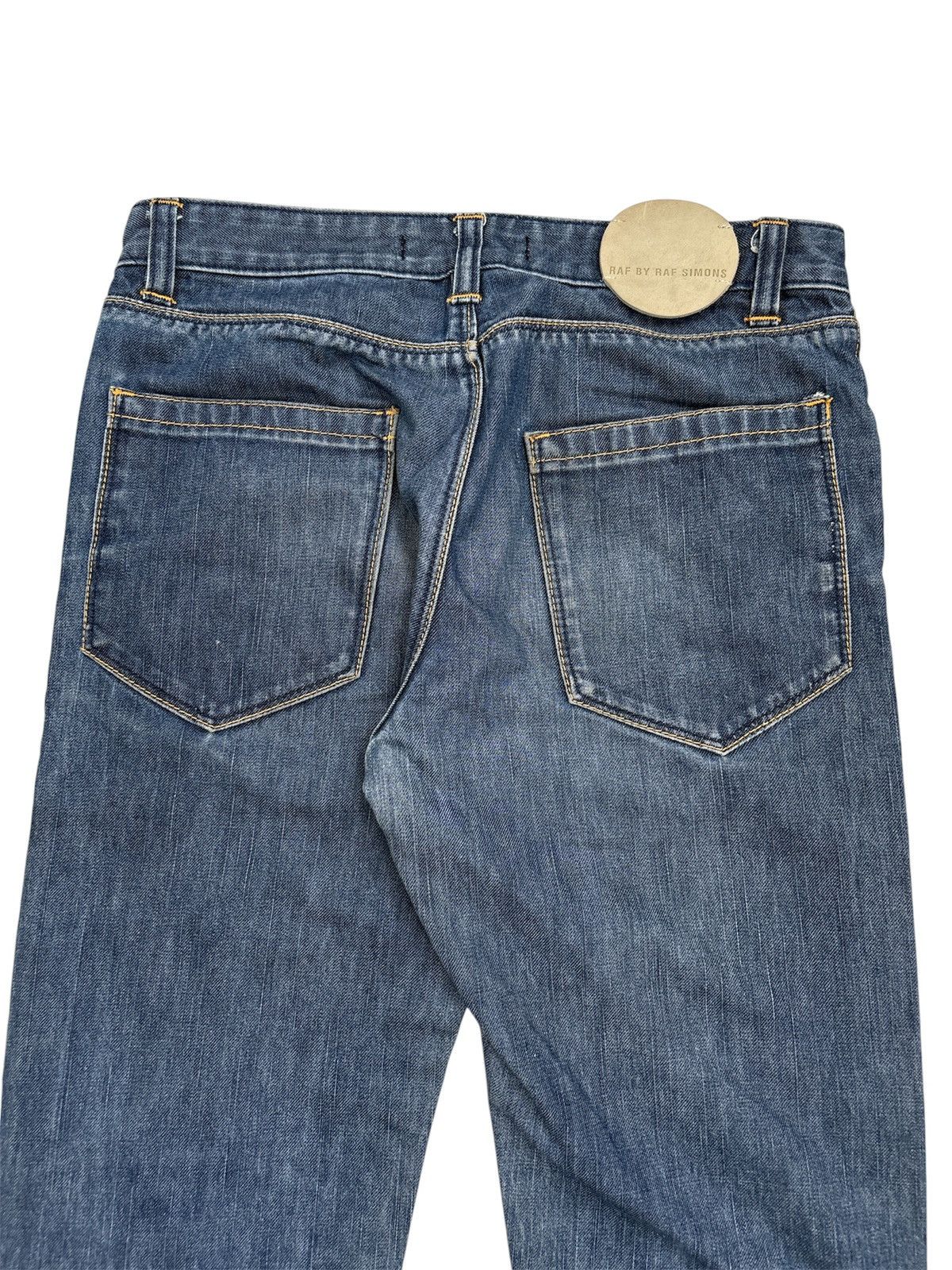 Raf Simons RAF Raw Indigo Denim Jeans Size US 29 - 3 Thumbnail