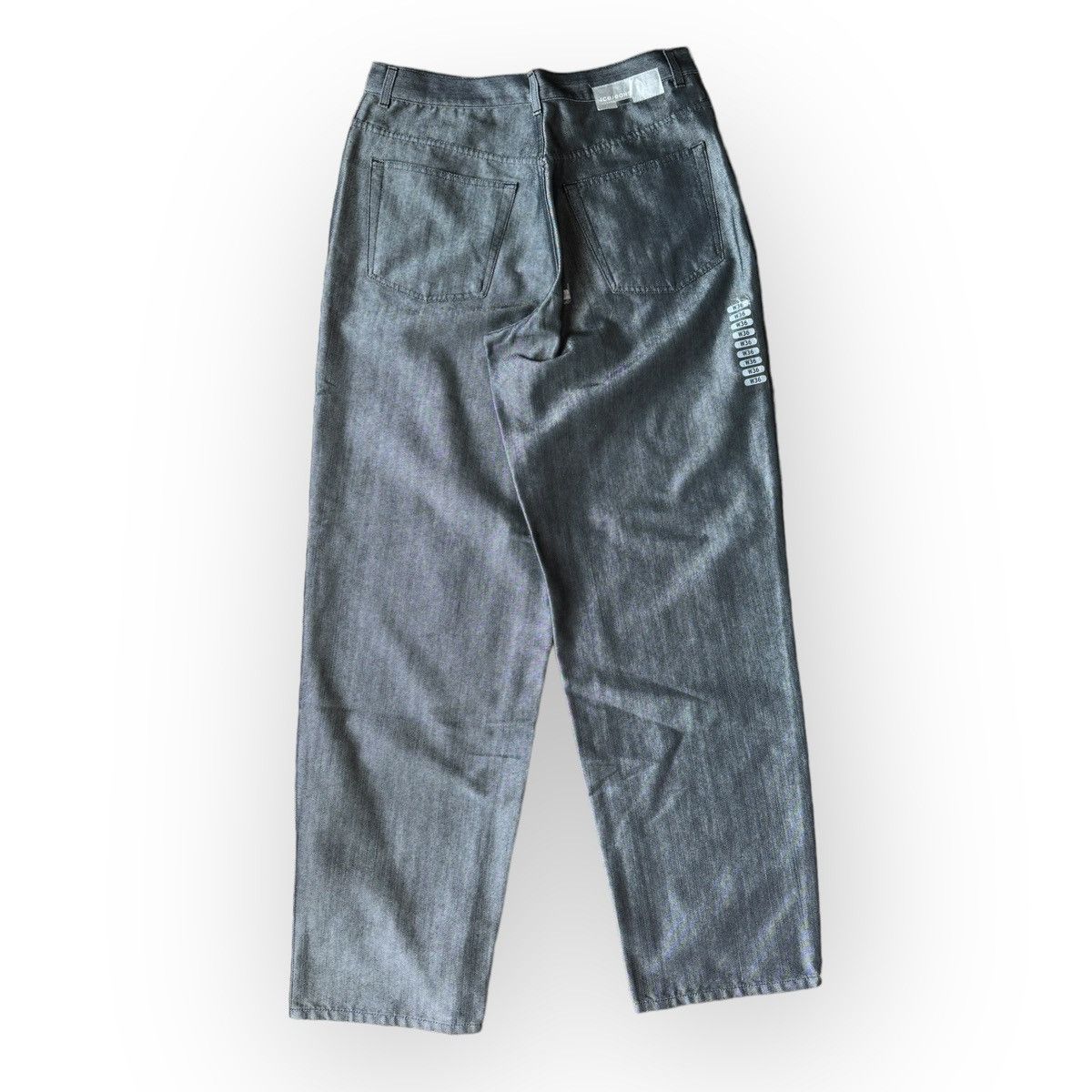 Iceberg × Vintage Grey denim new pants bags pants y2k rare Size US 36 / EU 52 - 8 Thumbnail