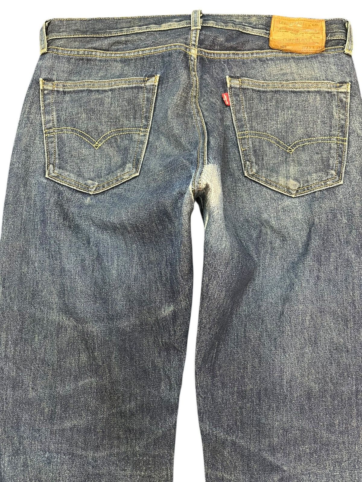 Le Grande Bleu (L.G.B.) × Levi's × Levi's Vintage Clothing Levi’s 505 Big E Selvedge Denim Size US 33 - 7 Thumbnail