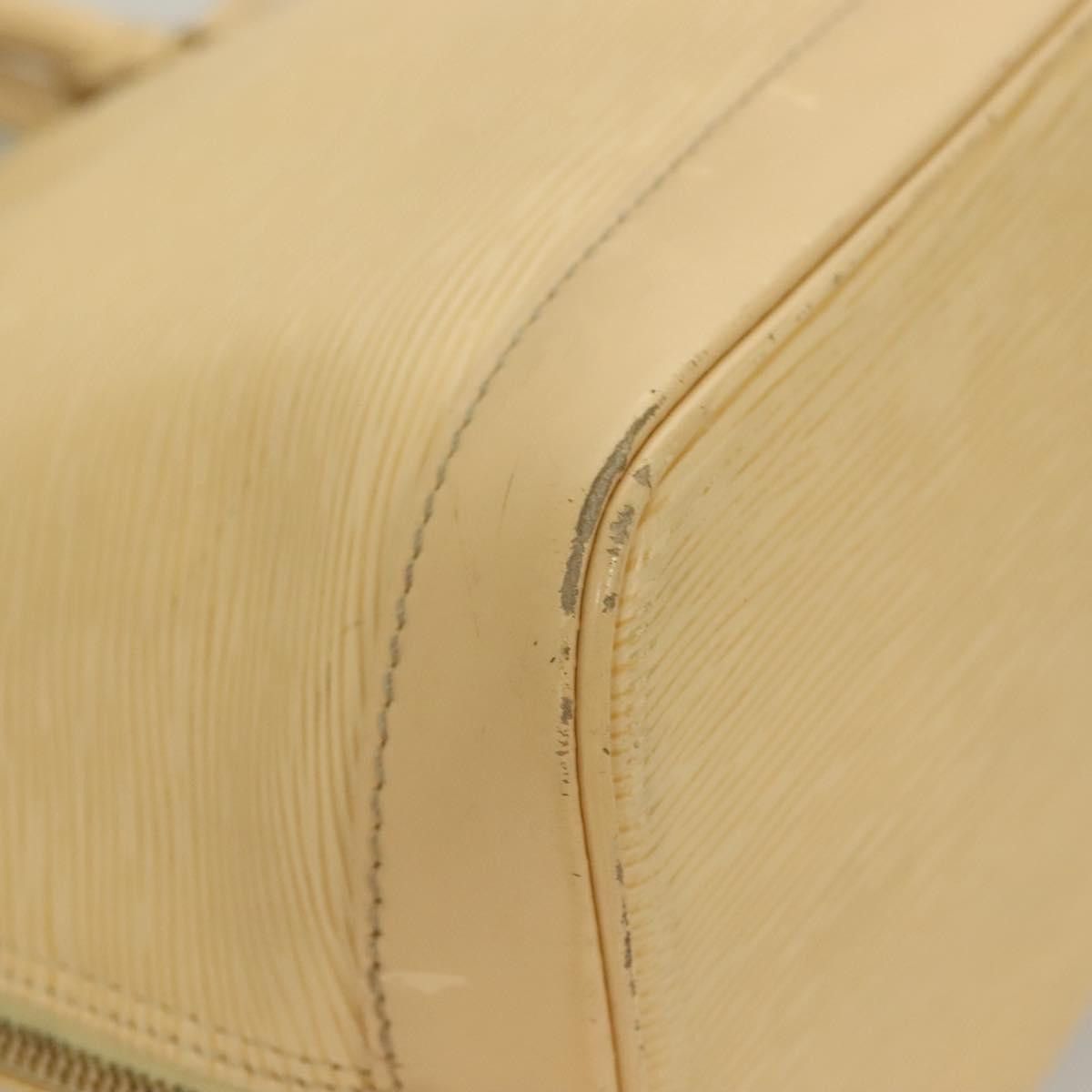 LOUIS VUITTON Epi Alma Hand Bag Vanilla M5214a M5214a