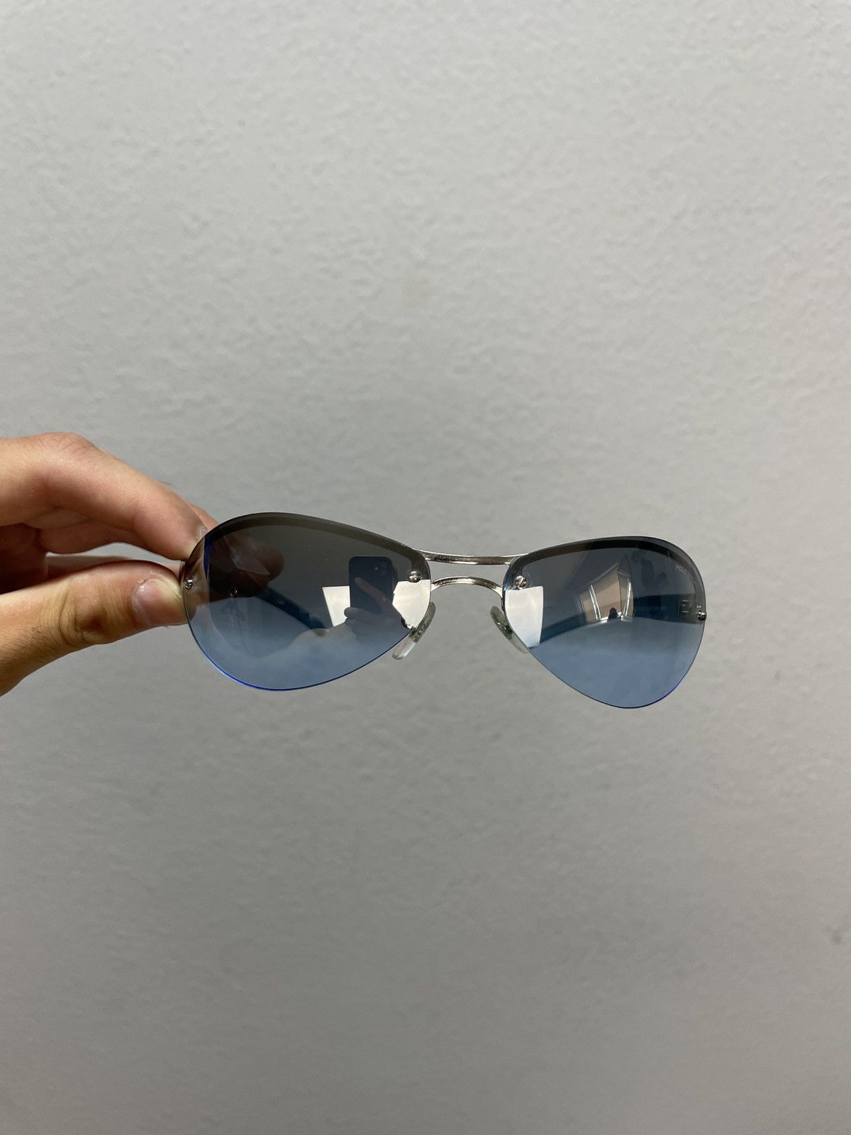 Polo Ralph Lauren Vintage 2000s Polo Sport Rare Sunglasses Ralph Lauren Mask Size ONE SIZE - 8 Thumbnail