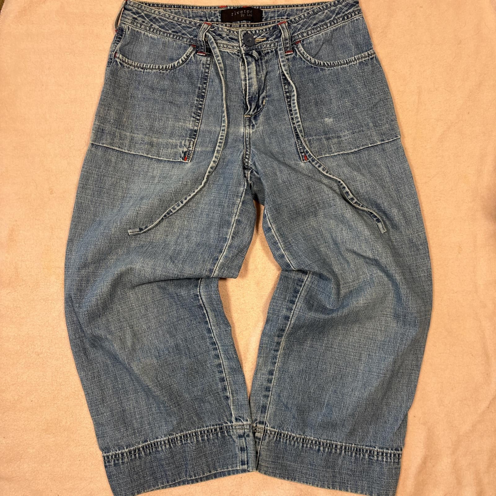 Other y2k vintage baggy capris pants Size 27" / US 4 / IT 40 - 1 Thumbnail