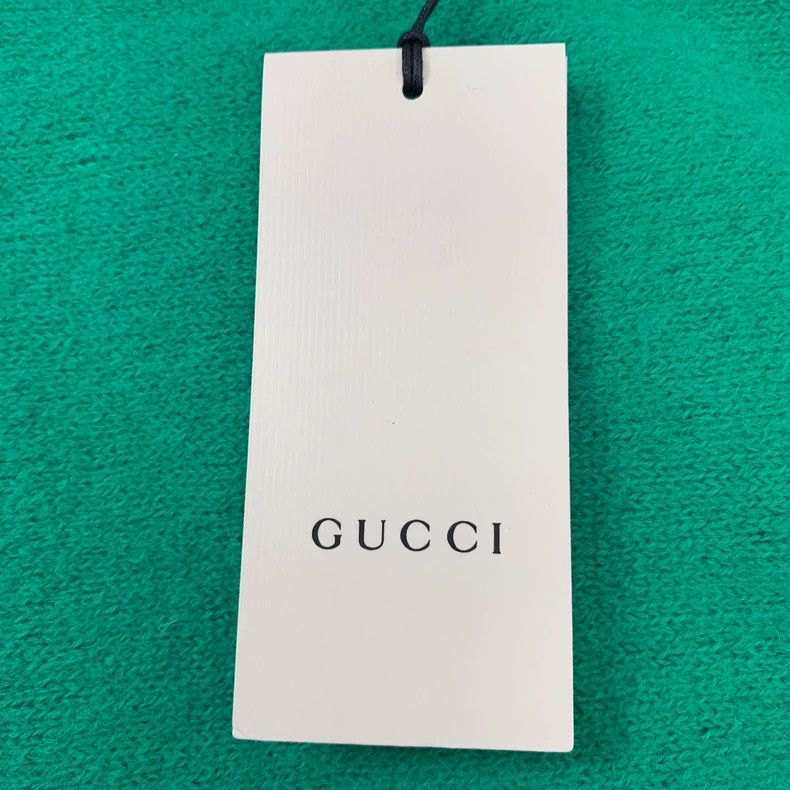 Gucci Gucci Green wool V-neck long-sleeved knitted sweater 2502-N Size US S / EU 44-46 / 1 - 6 Thumbnail