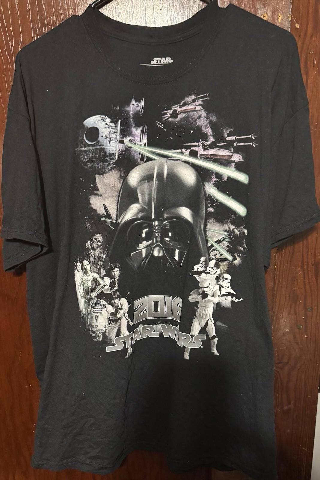 Star Wars Star Wars 2016 Darth Vader T Shirt Men's Size XL Black Size US XL / EU 56 / 4 - 1 Thumbnail
