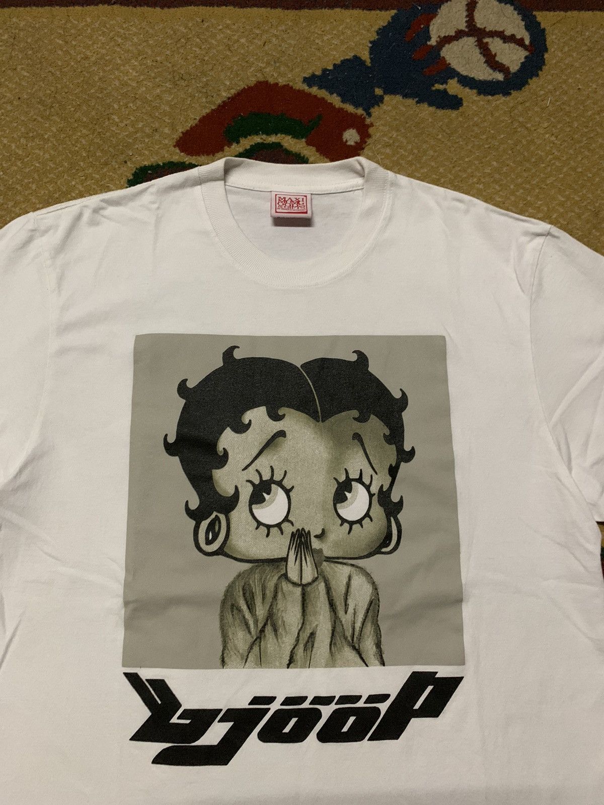 Vintage RARE VINTAGE BETTY BOOP RIP OFF BJORK Size US XL / EU 56 / 4 - 3 Thumbnail