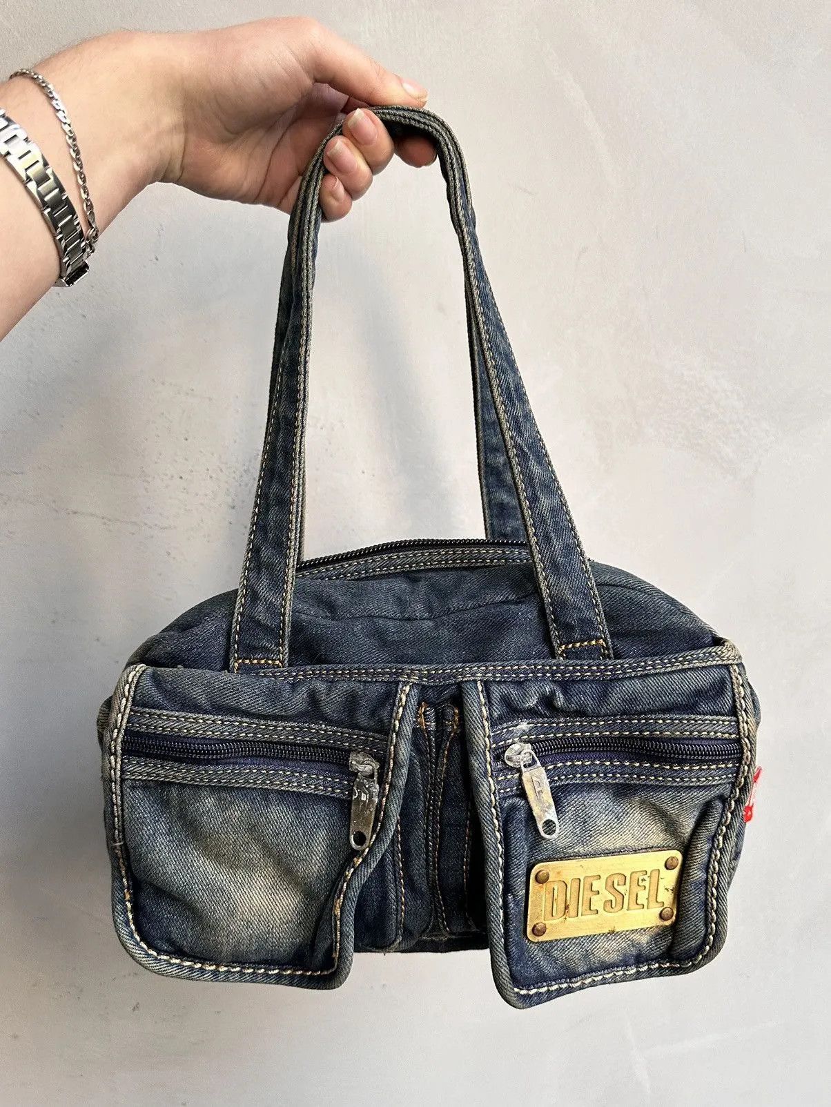 Dolce & Gabbana Blue Bag Denim Diesel Messenger Japan Avand Garde Style Size ONE SIZE - 1 Thumbnail