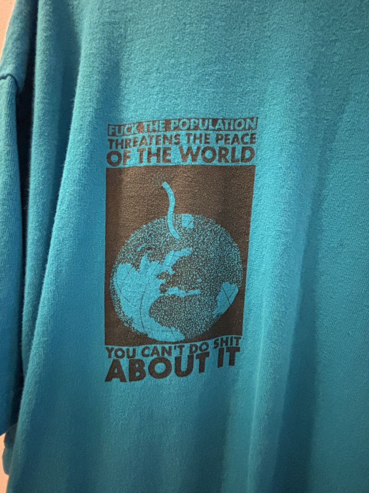 Fuck The Population FTP Pocket Tee XXL Size US XXL / EU 58 / 5 - 2 Thumbnail
