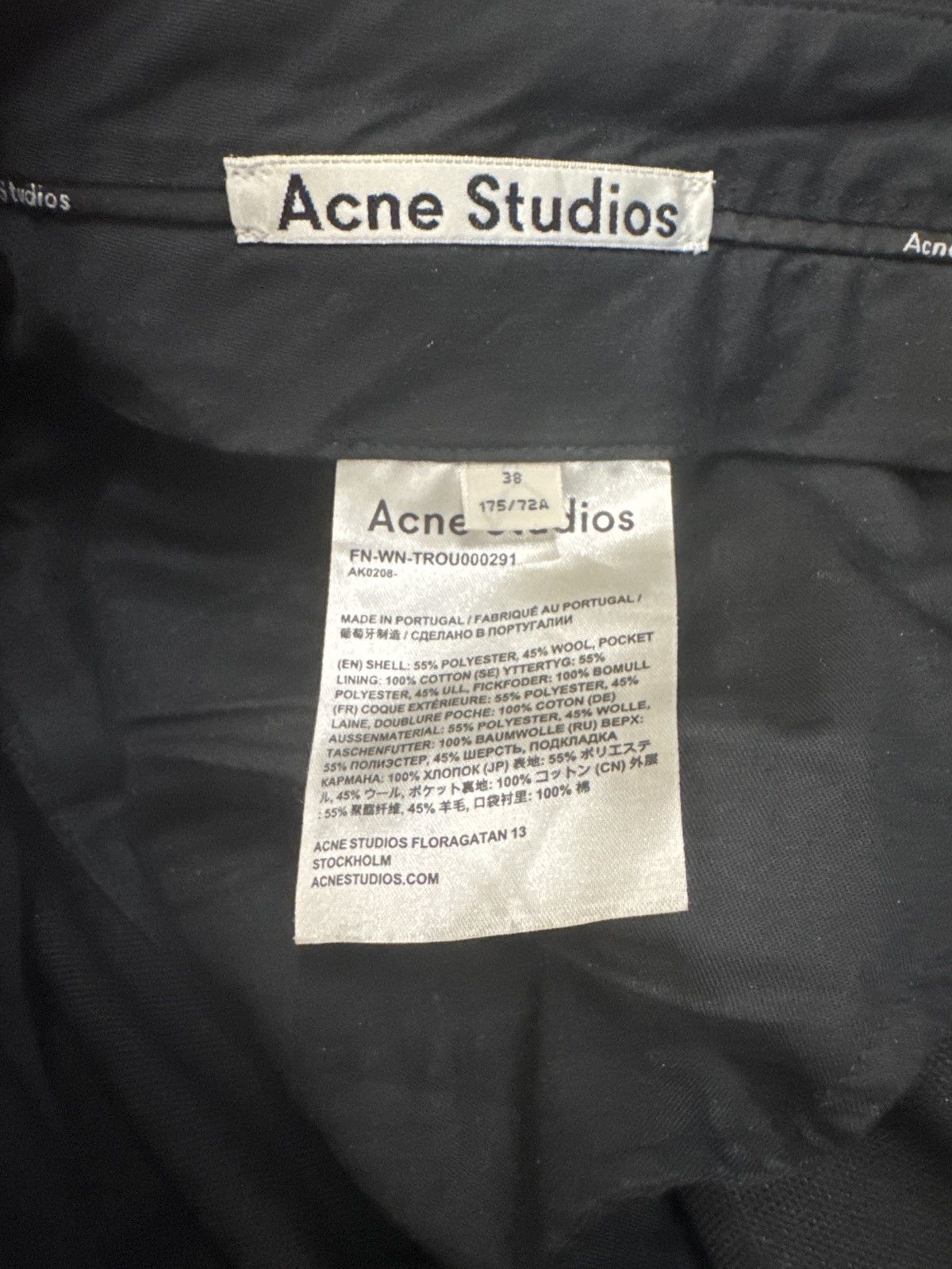 Acne studio pants