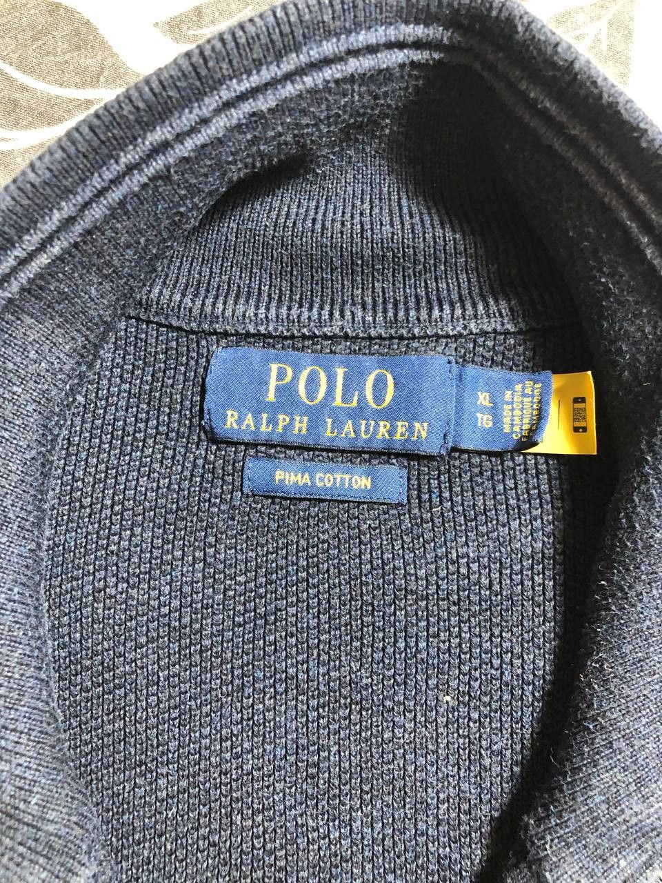 Polo Ralph Lauren Polo Ralph Lauren Vintage Mens 1/4 Zip Knit Sweater Size US XL / EU 56 / 4 - 2 Thumbnail